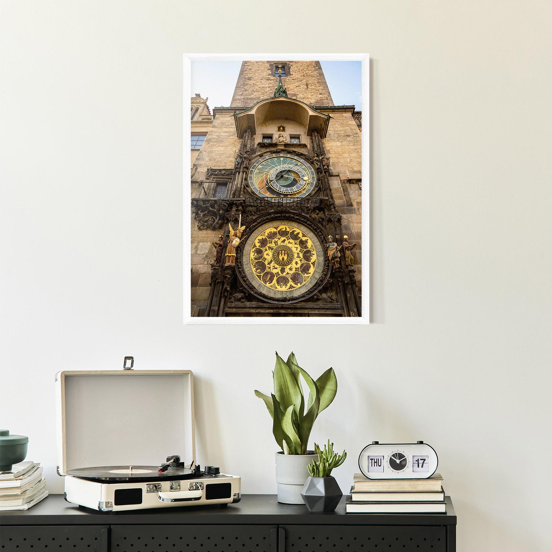 Poster Înrămat Prague Clock mockup 2