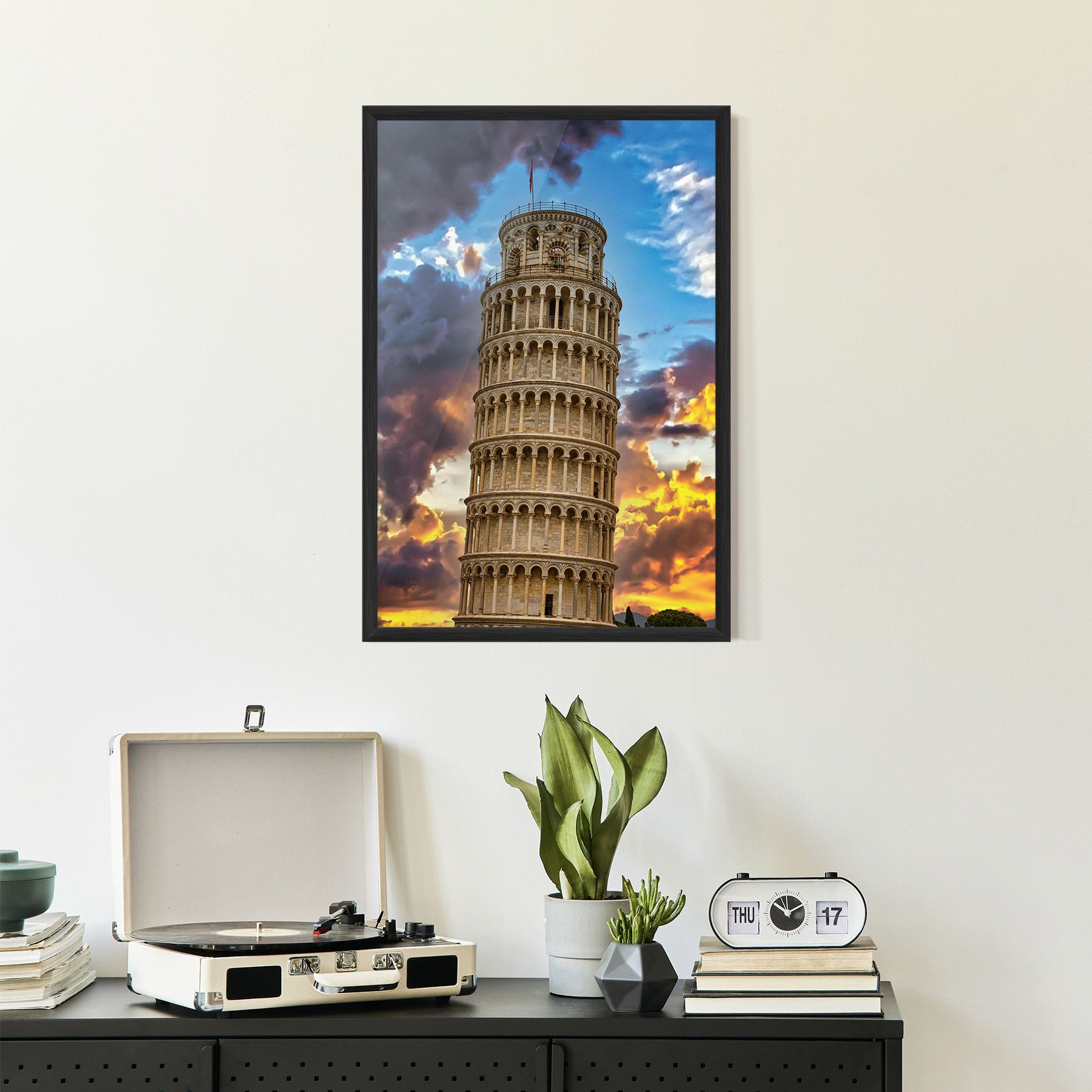 Tower Of Pisa Sunset mockup 2