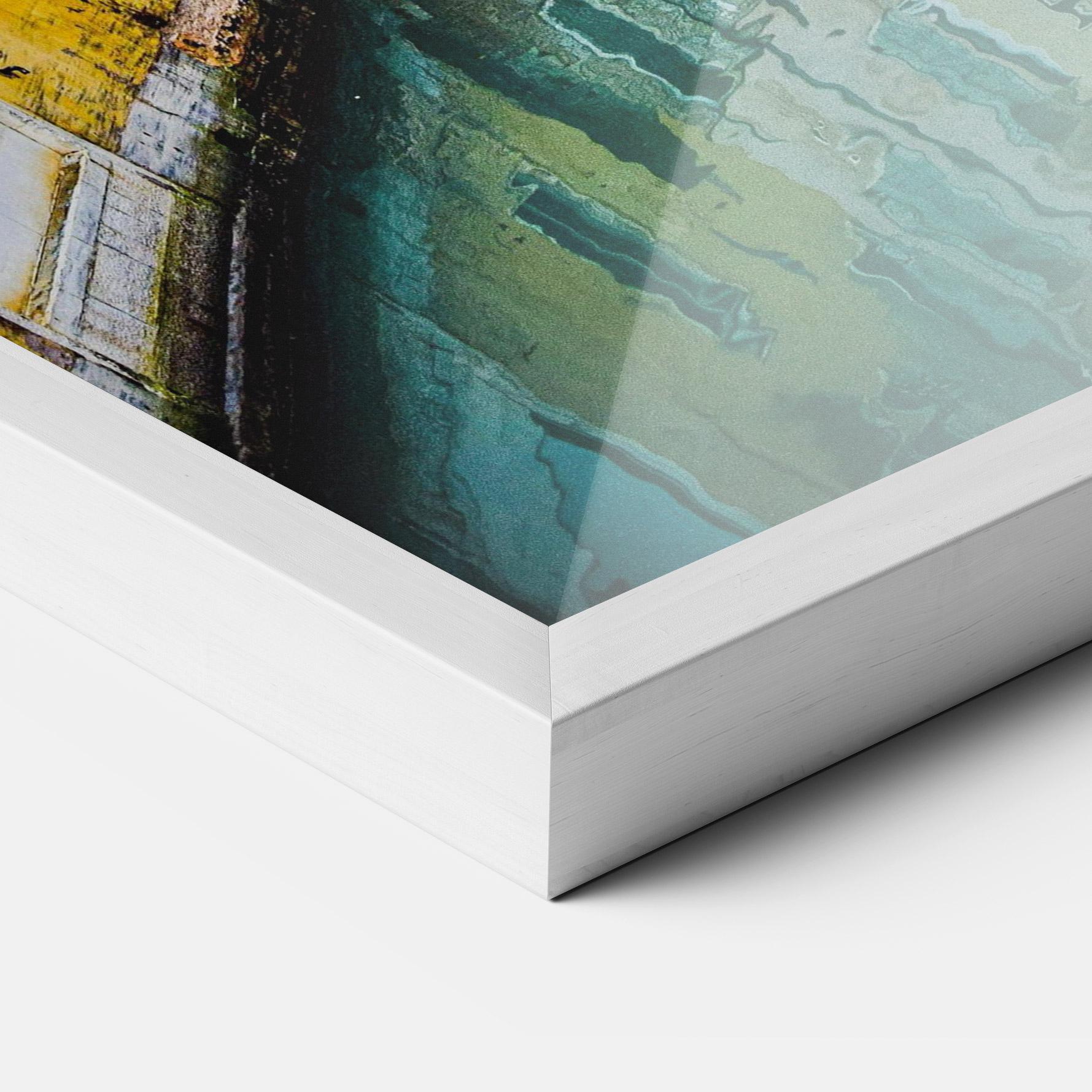 Poster Înrămat Colorful Water Building mockup 3