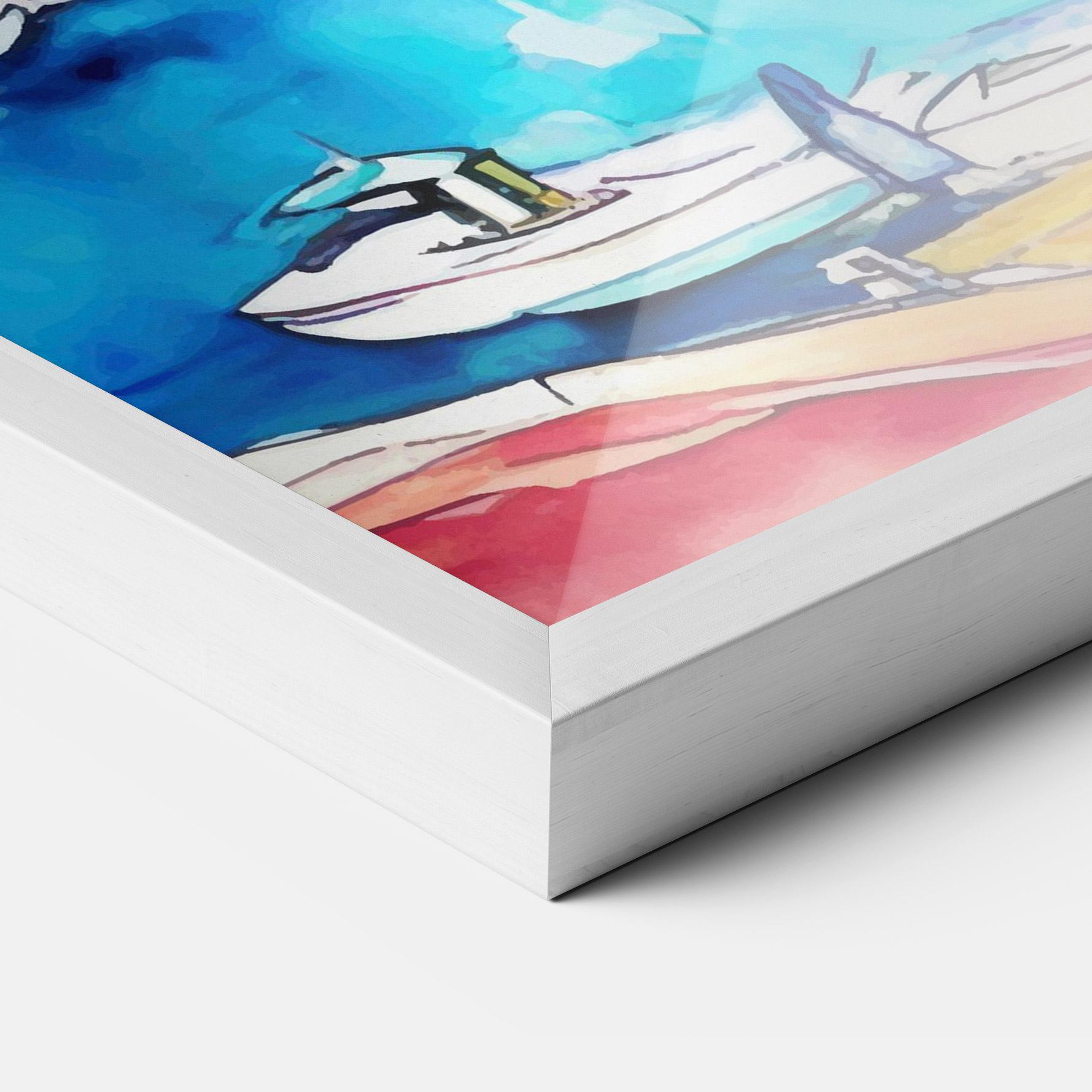 Poster Înrămat French City mockup 3