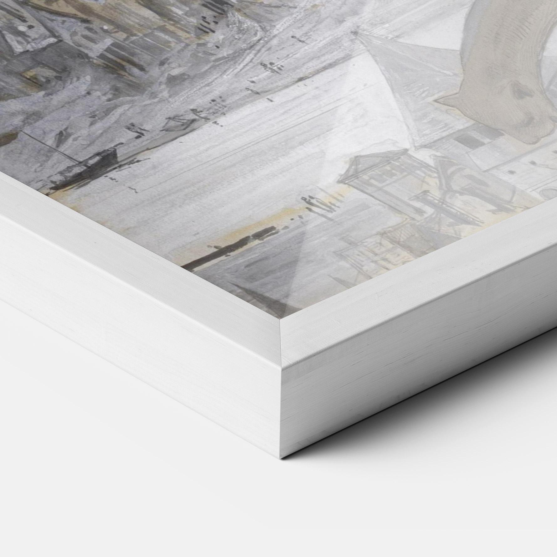 Poster Înrămat Notre Dame mockup 3