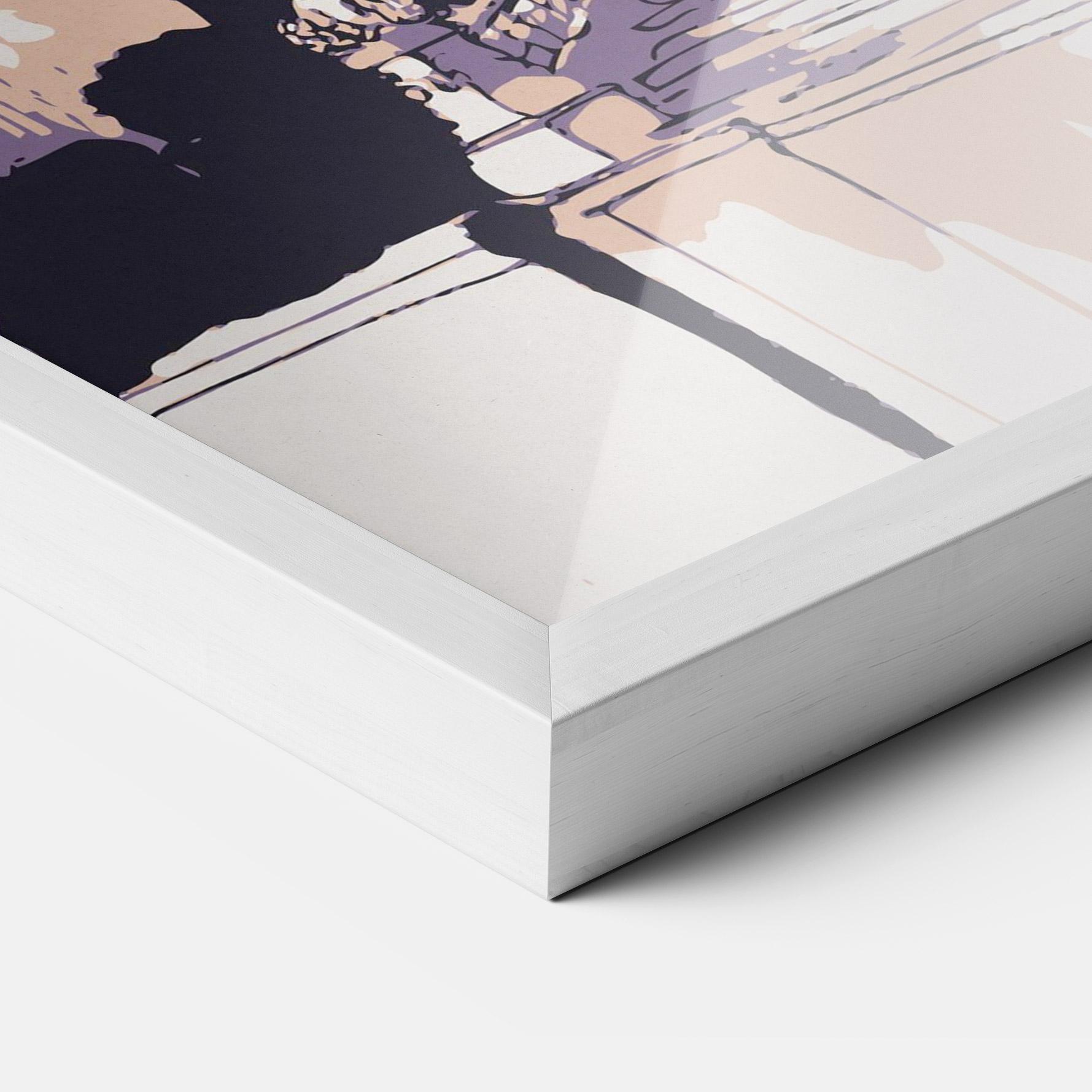 Poster Înrămat Palace Of Versailles Art mockup 3