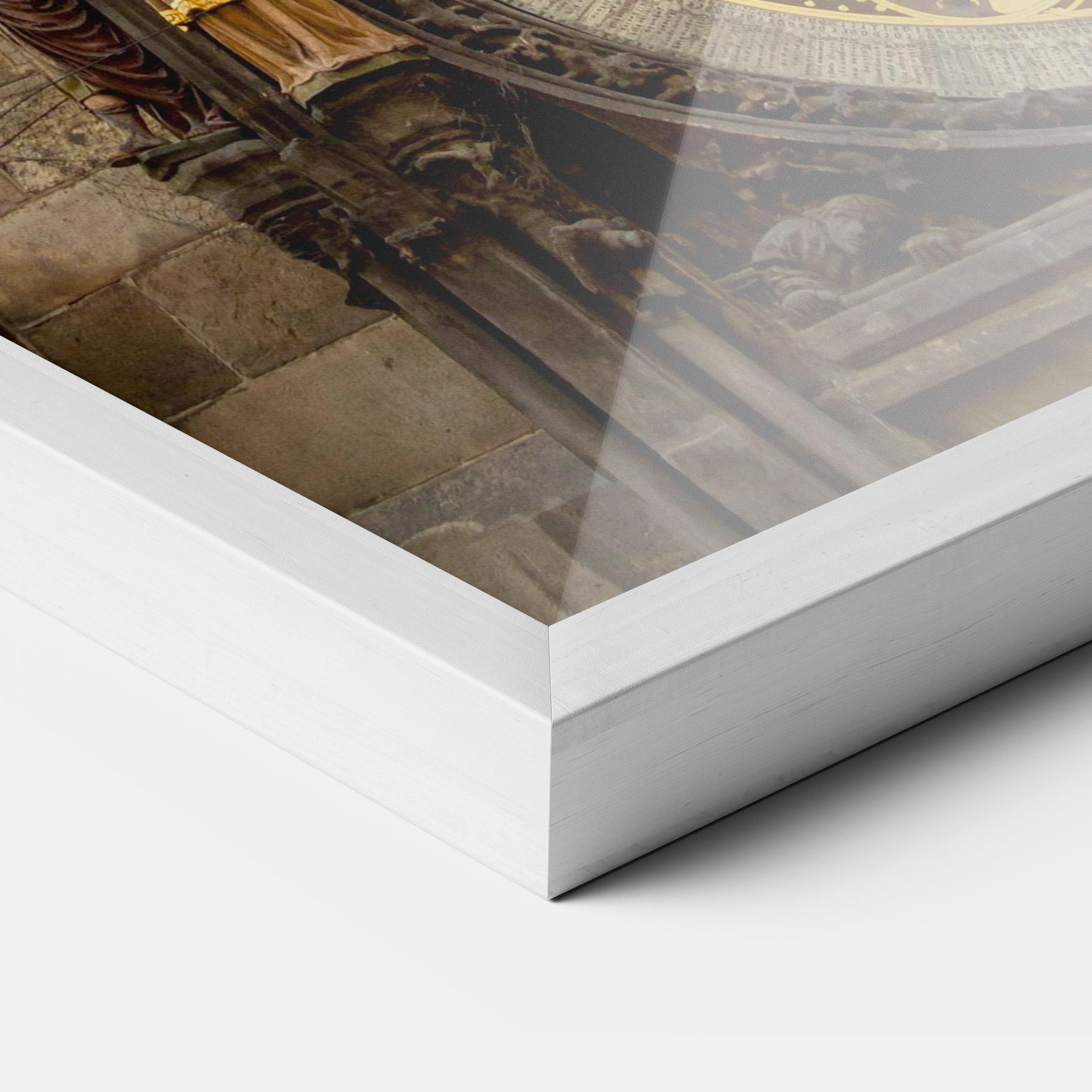 Poster Înrămat Prague Clock mockup 3