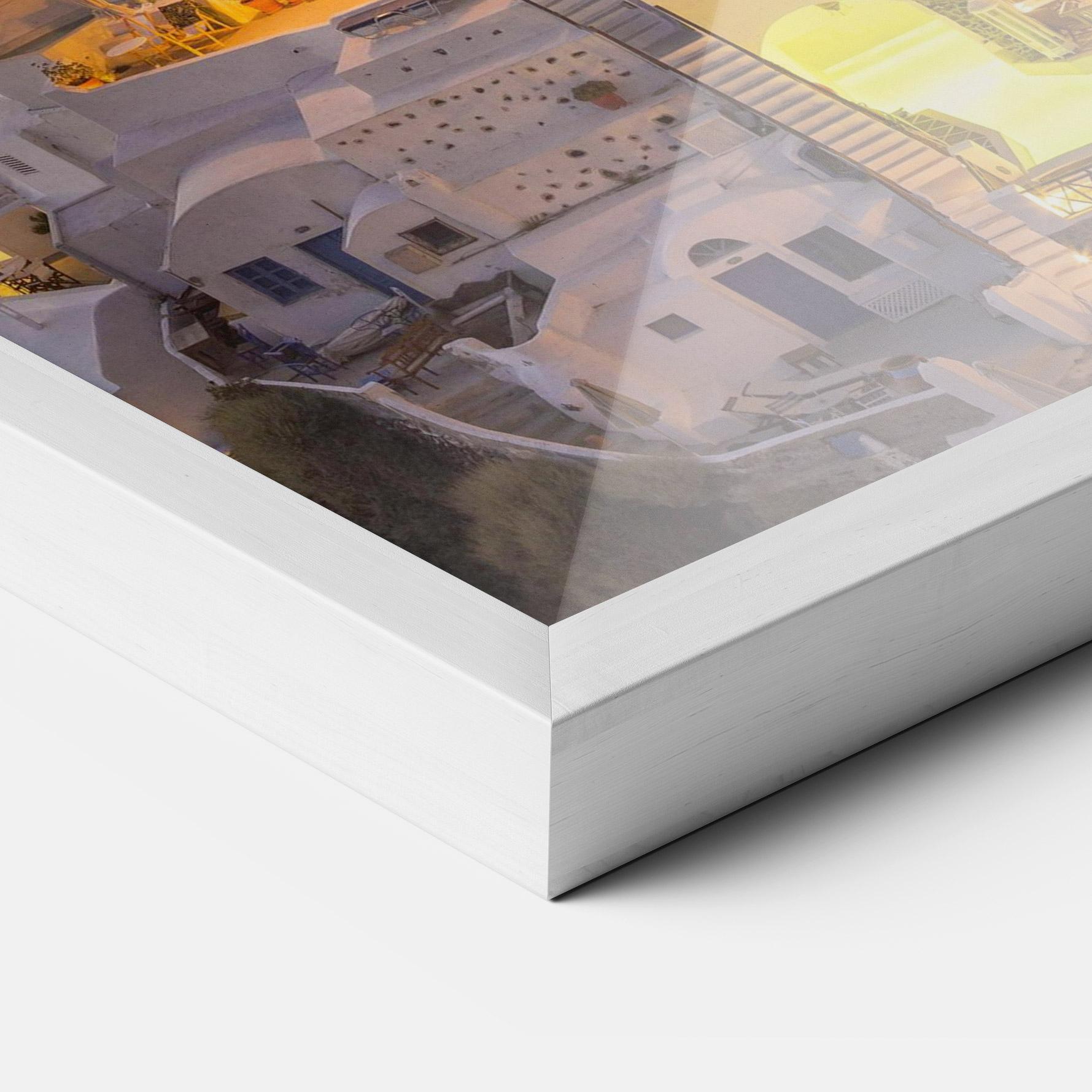 Poster Înrămat Santorini Greece mockup 3