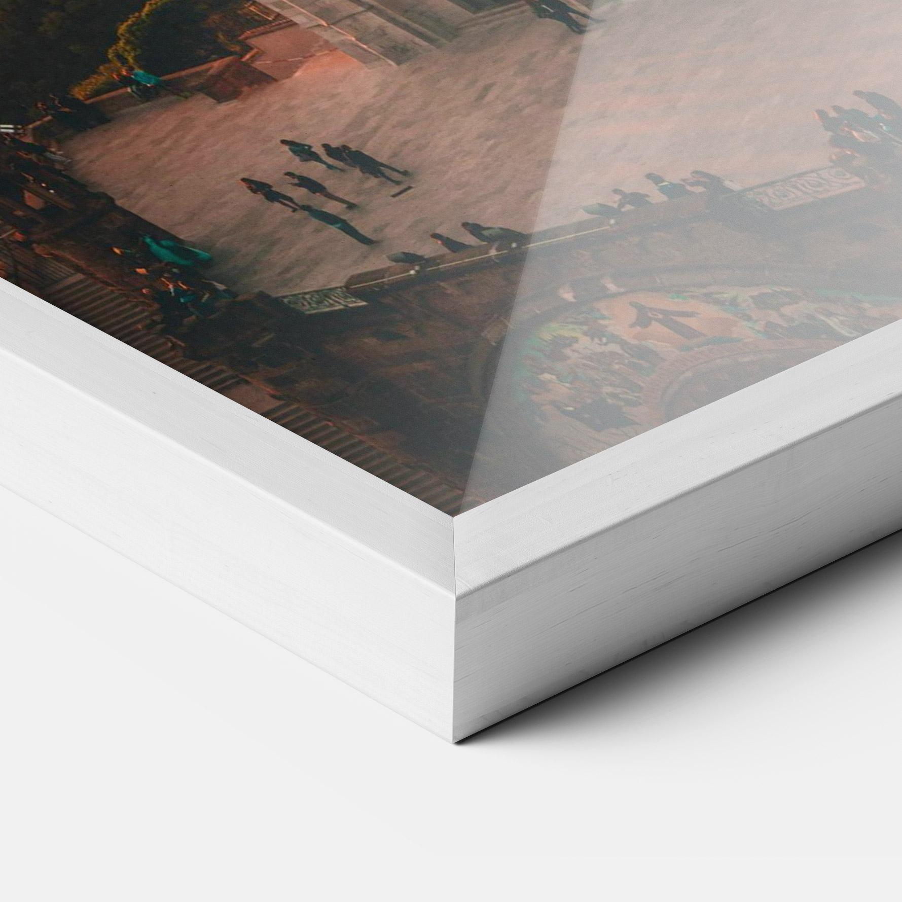 Poster Înrămat Tibidabo Barcelona mockup 3