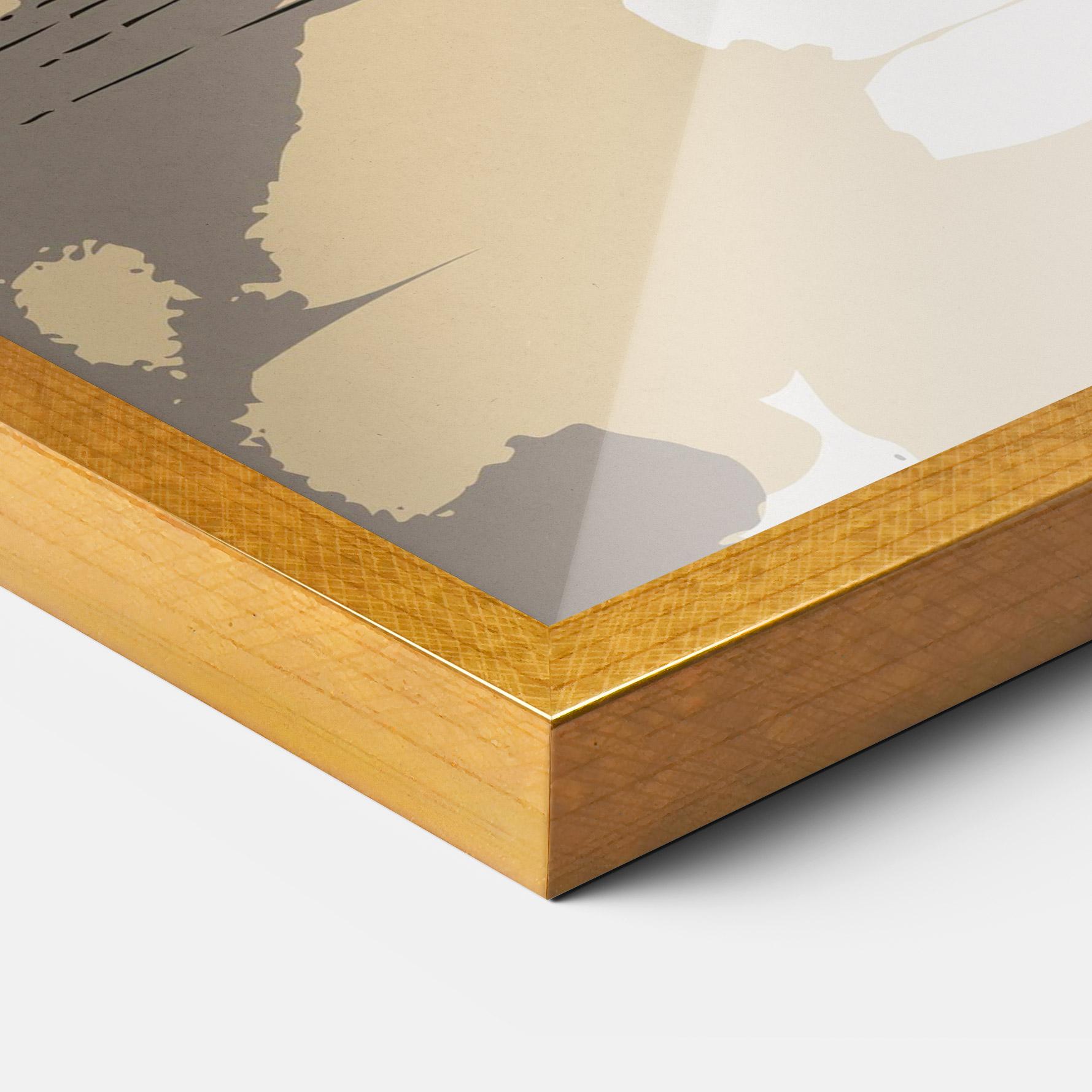 Poster Înrămat Art Palace Of Versailles mockup 3