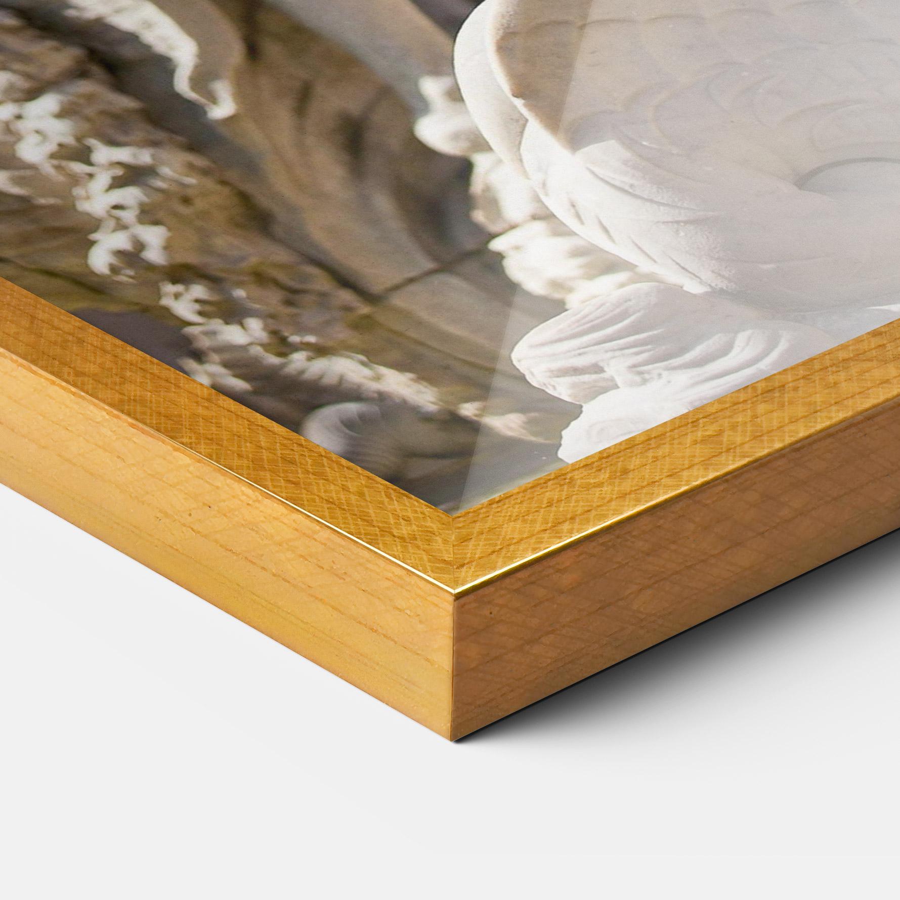 Poster Înrămat Baroque Statue Italy mockup 3