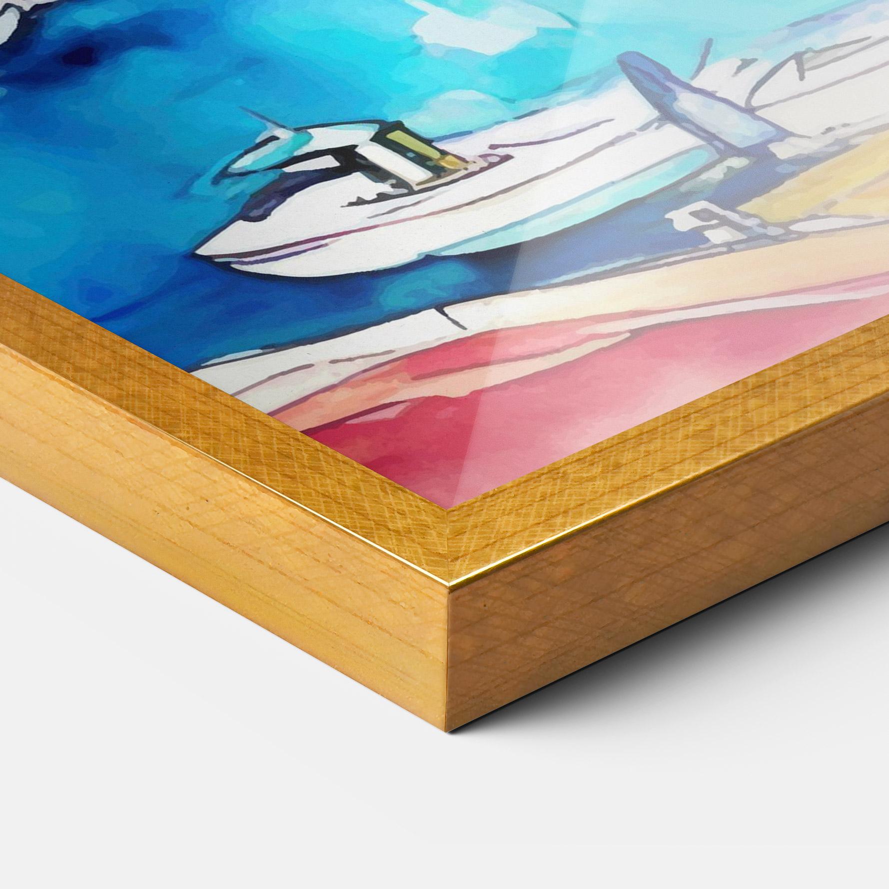 Poster Înrămat French City mockup 3