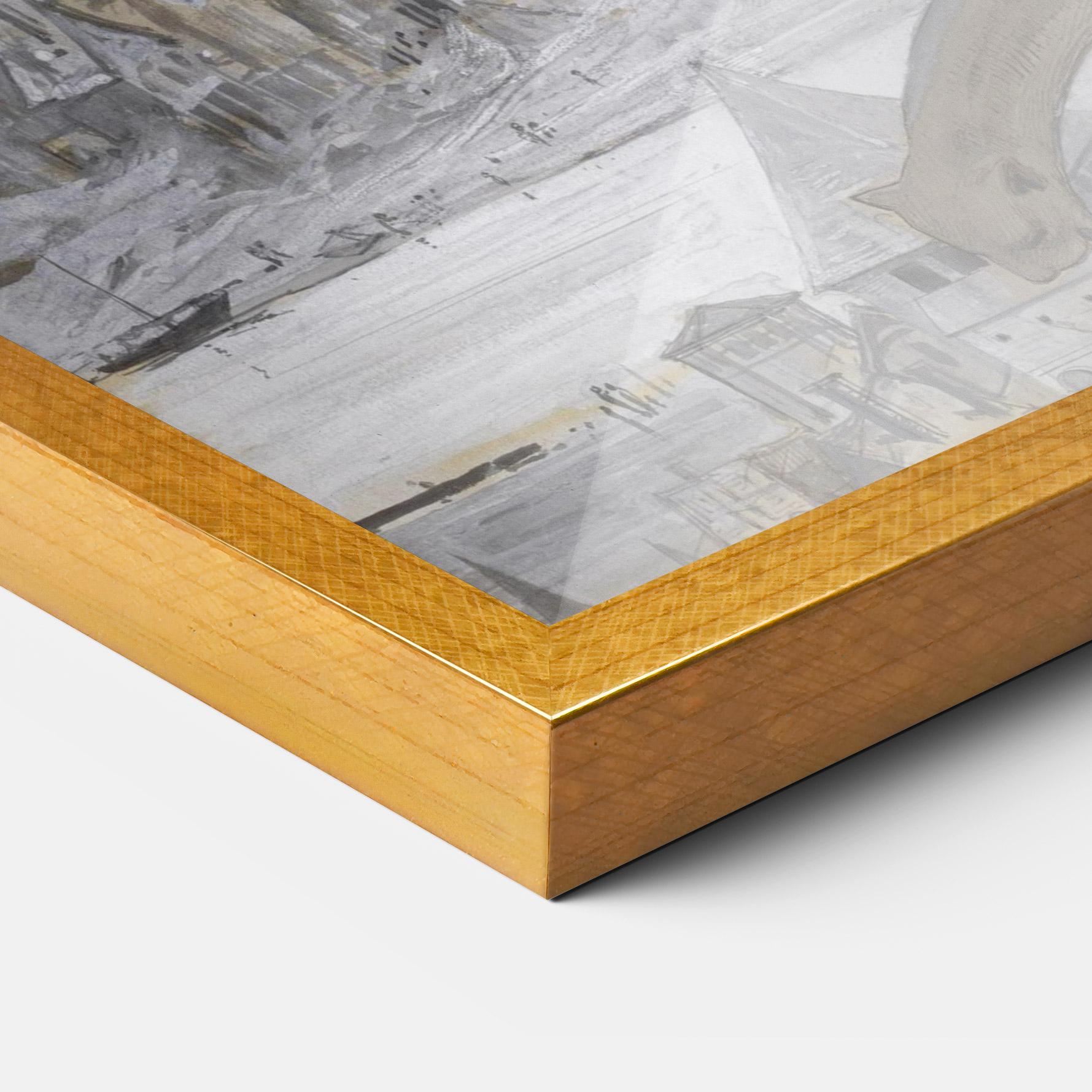 Poster Înrămat Notre Dame mockup 3