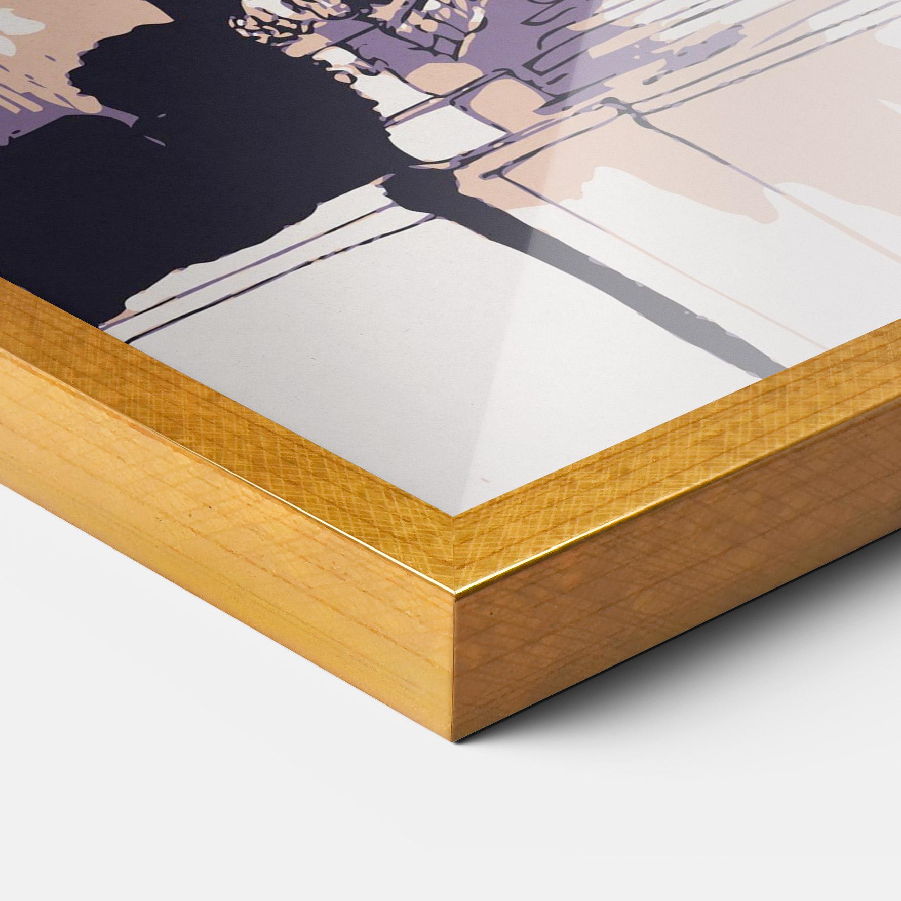 Poster Înrămat Palace Of Versailles Art mockup 3