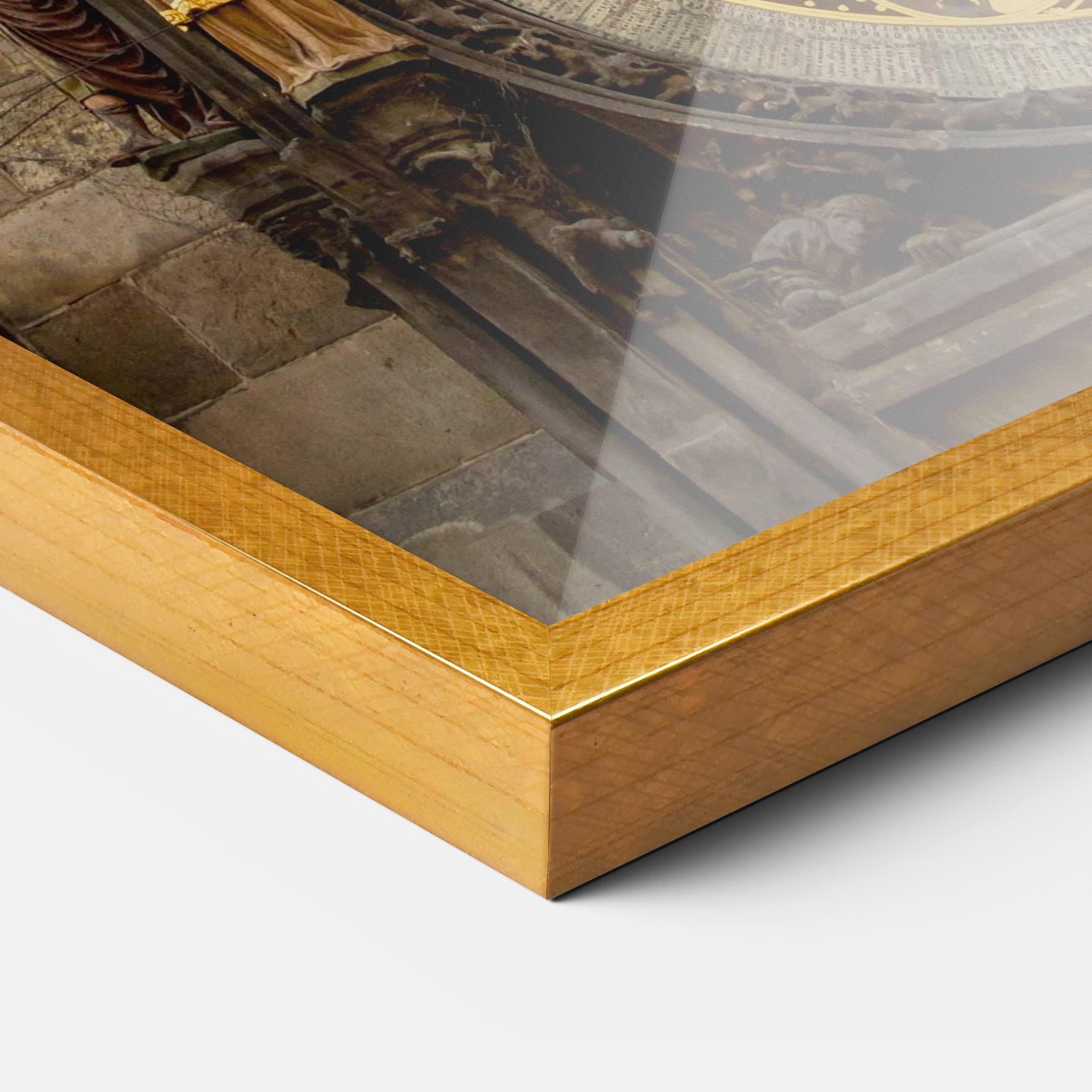 Poster Înrămat Prague Clock mockup 3