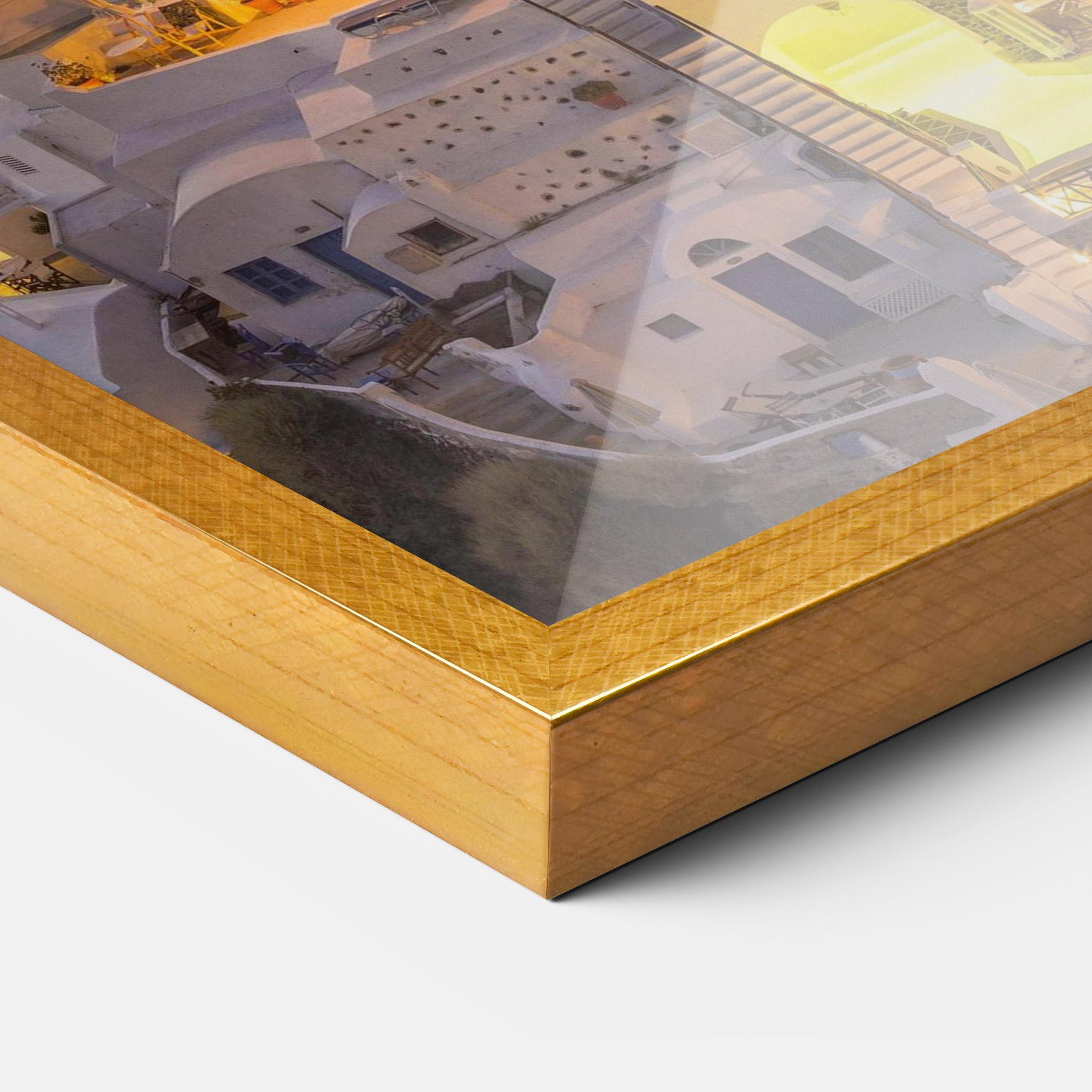 Poster Înrămat Santorini Greece mockup 3