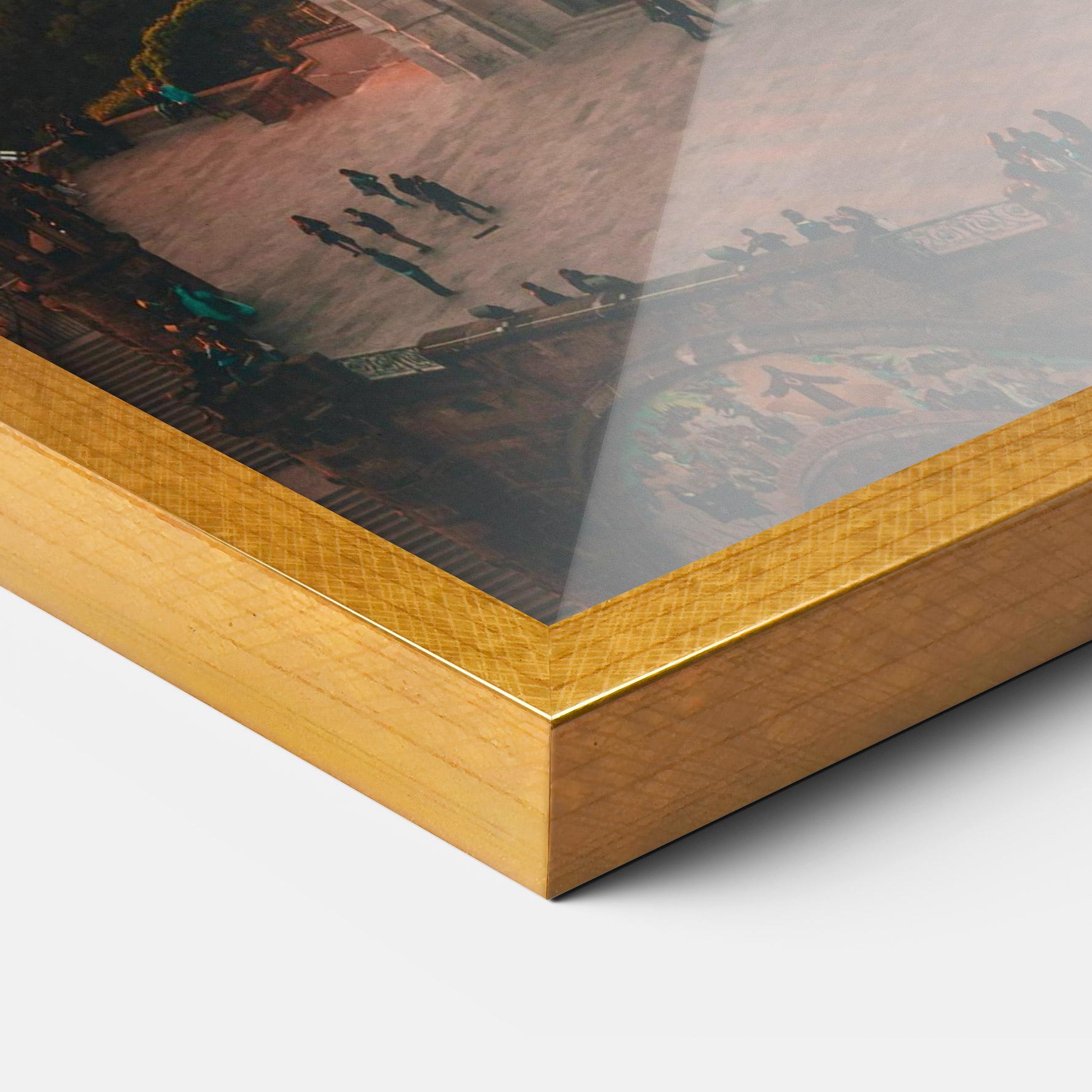 Poster Înrămat Tibidabo Barcelona mockup 3