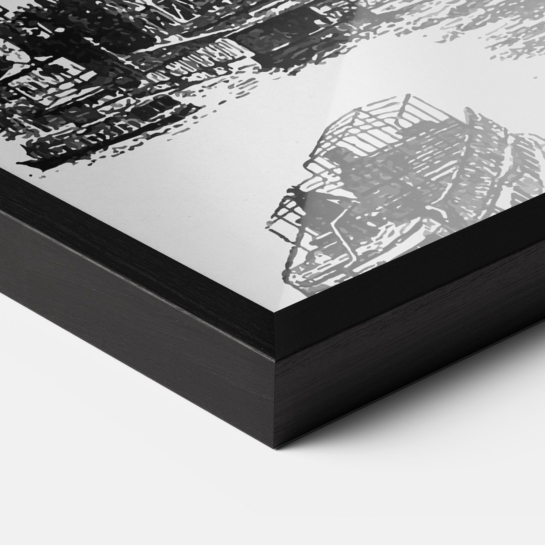 Eiffel Tower Drawing mockup 3