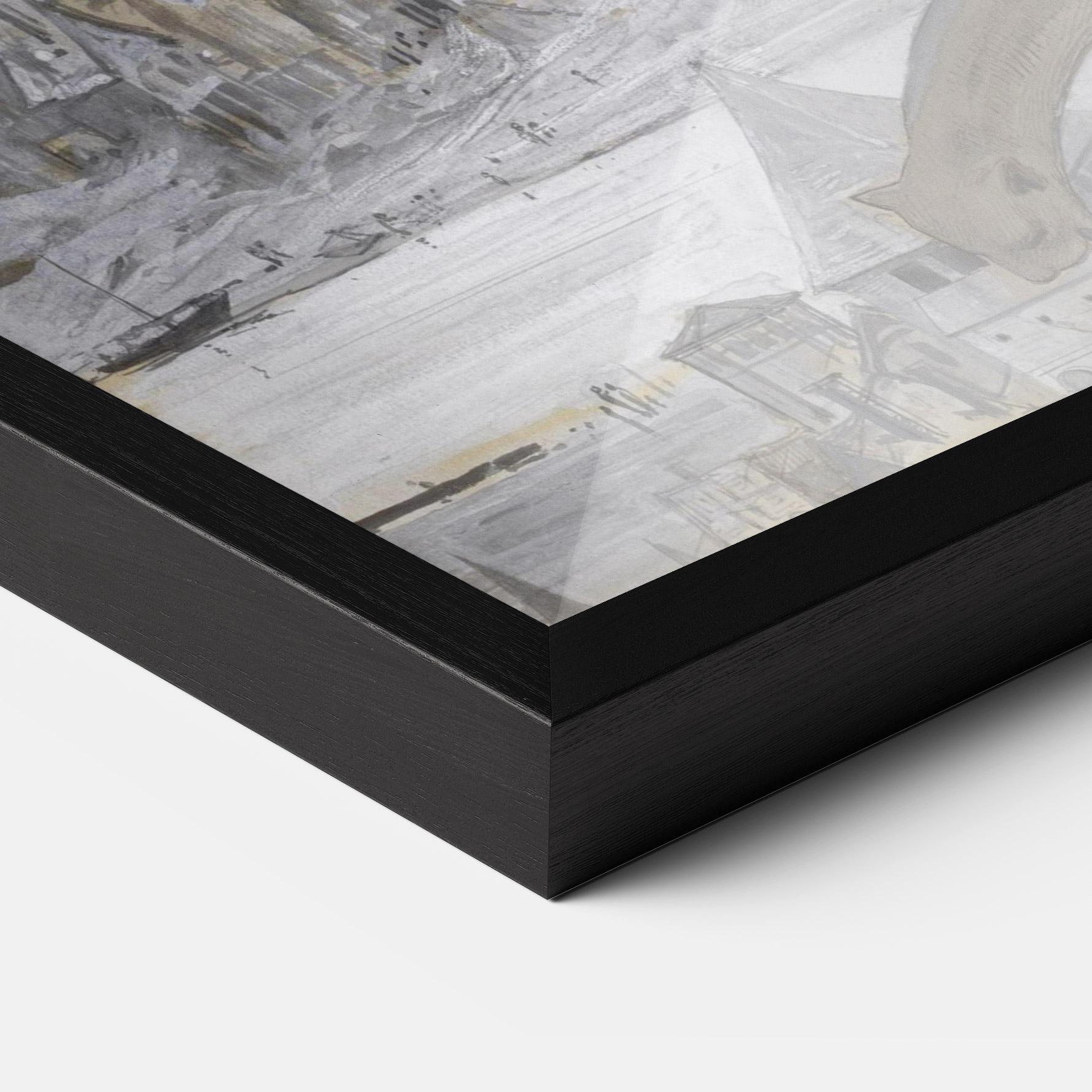 Poster Înrămat Notre Dame mockup 3