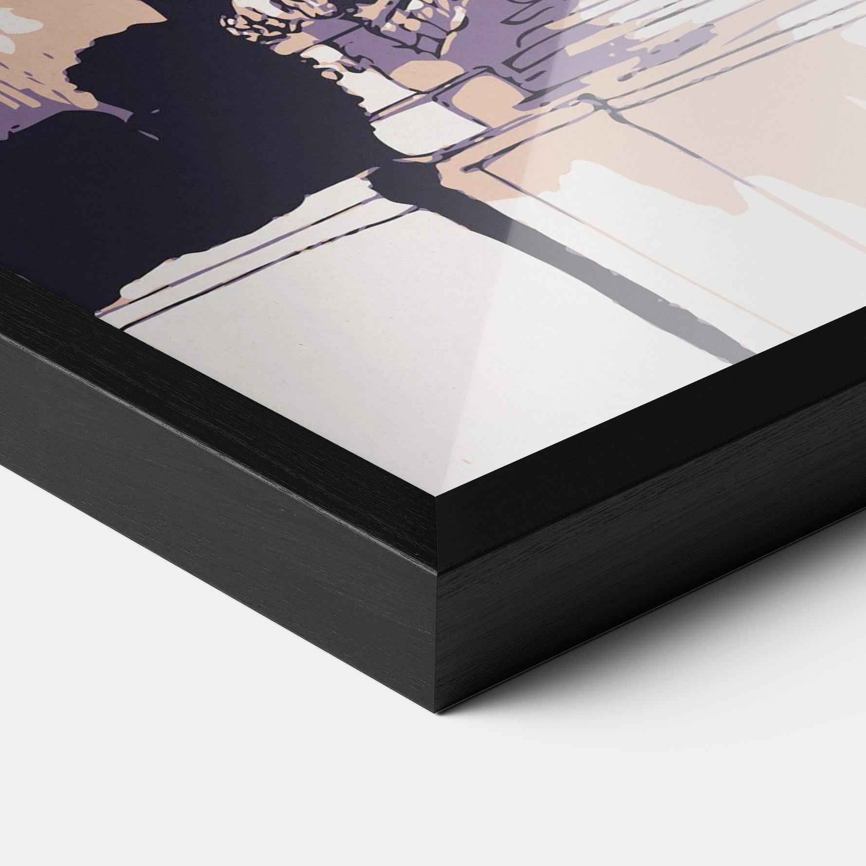 Poster Înrămat Palace Of Versailles Art mockup 3