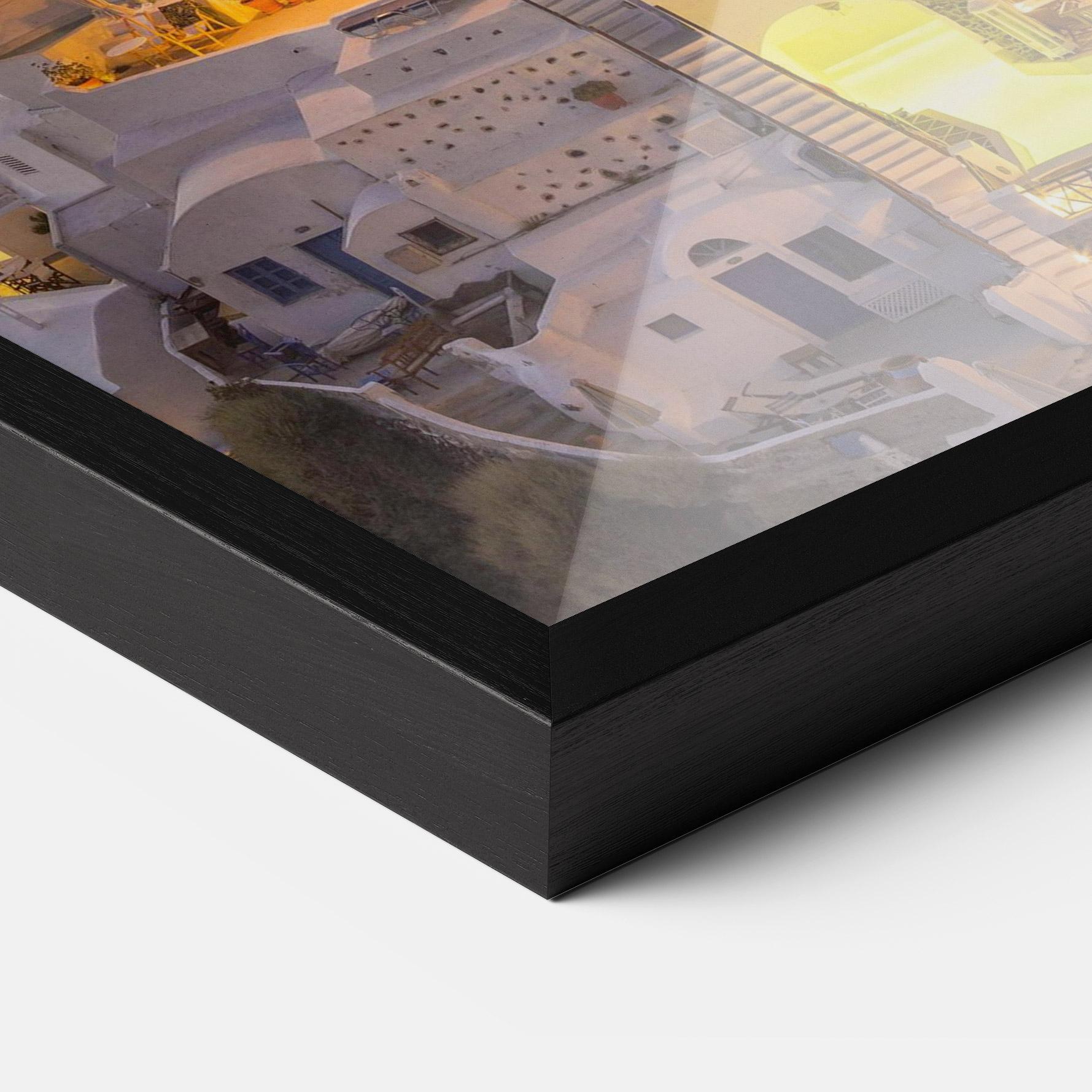 Poster Înrămat Santorini Greece mockup 3