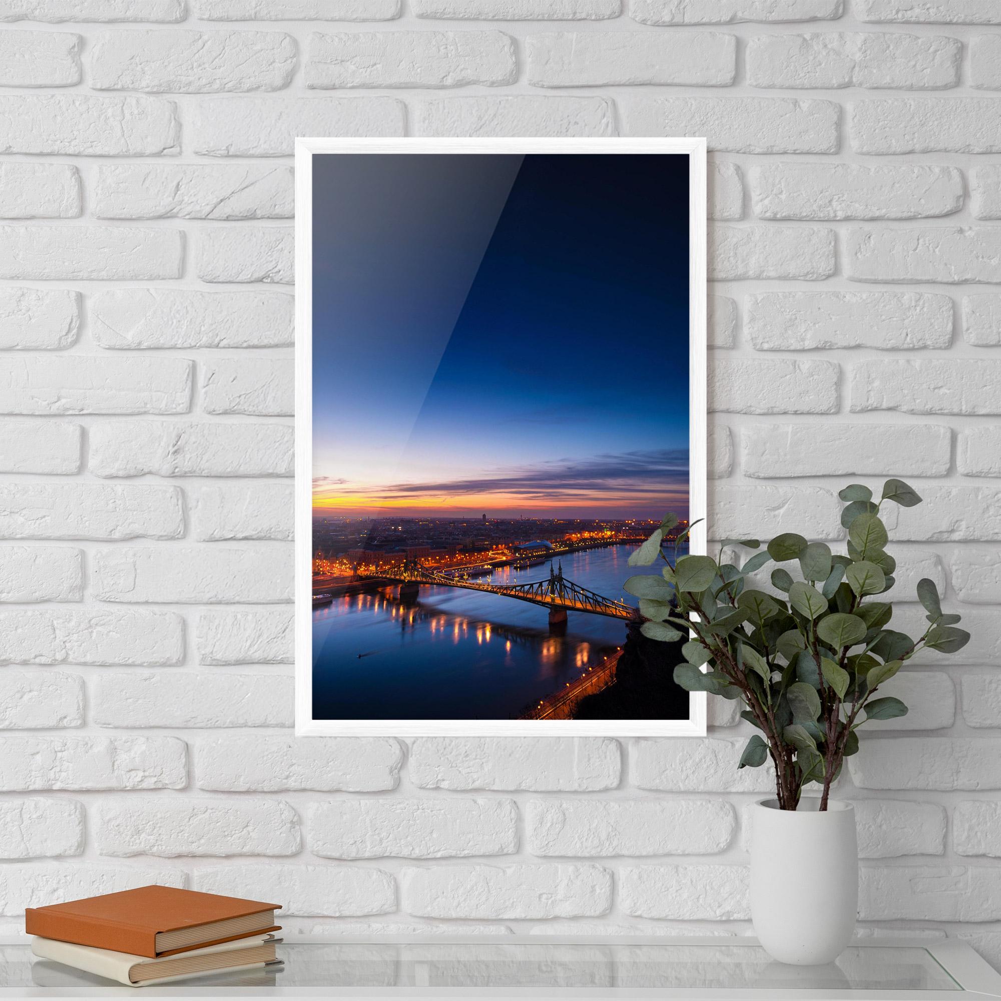 Poster Înrămat Budapest Sunset mockup 5