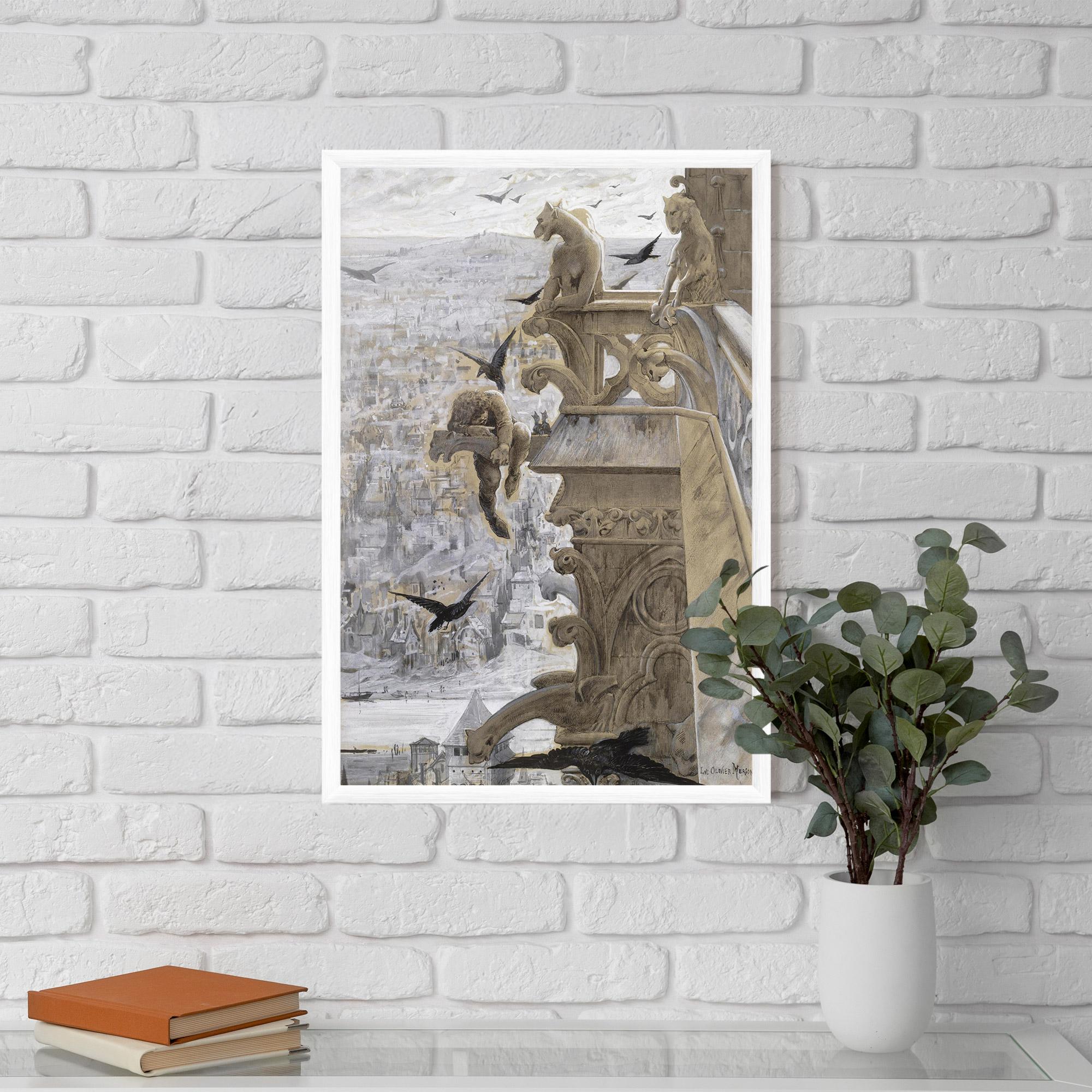 Poster Înrămat Notre Dame mockup 5