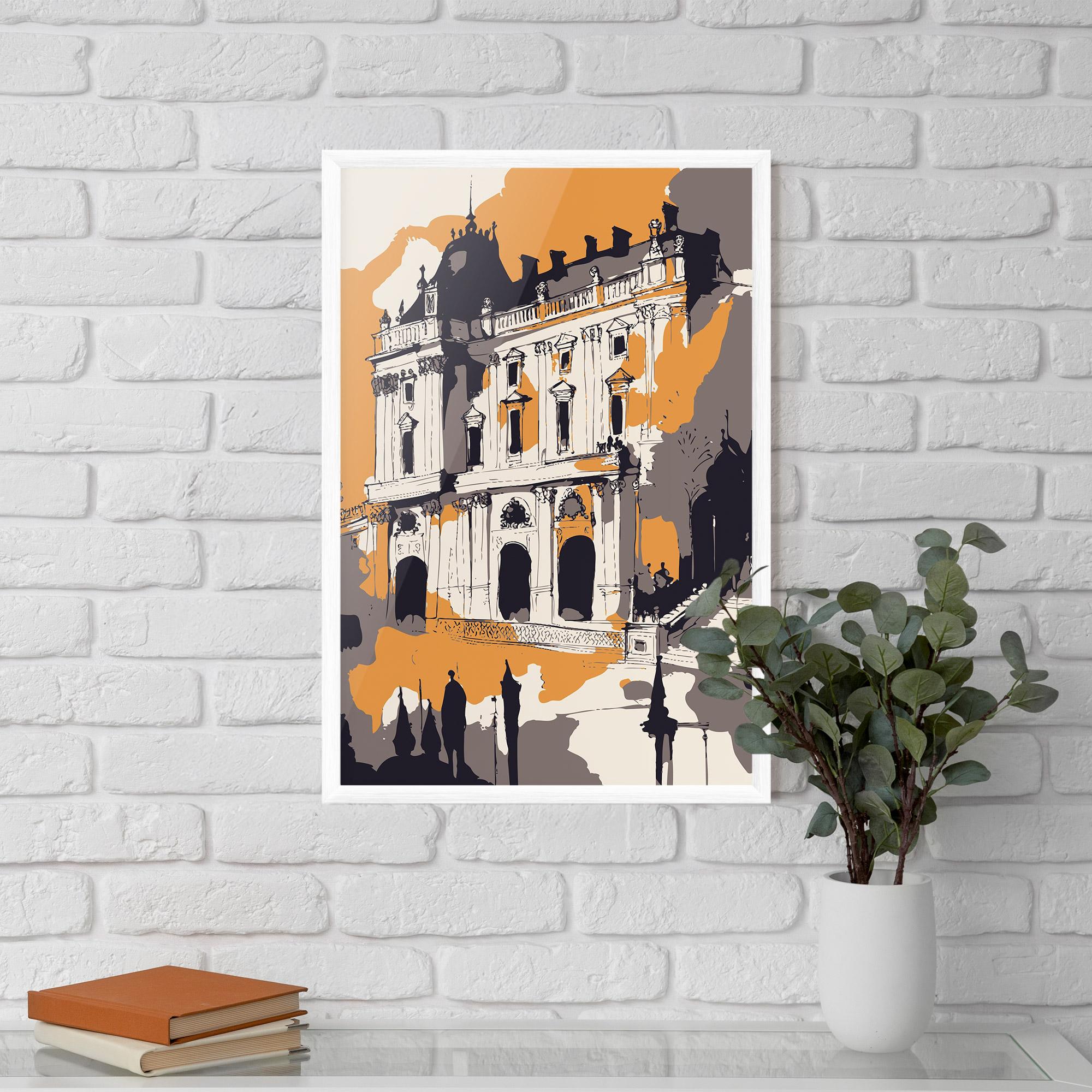 Poster Înrămat Palace Of Versailles mockup 5