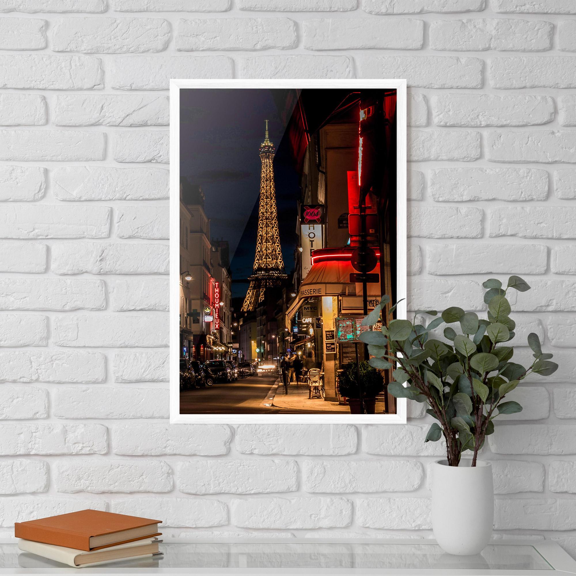 Poster Înrămat Paris Walk mockup 5