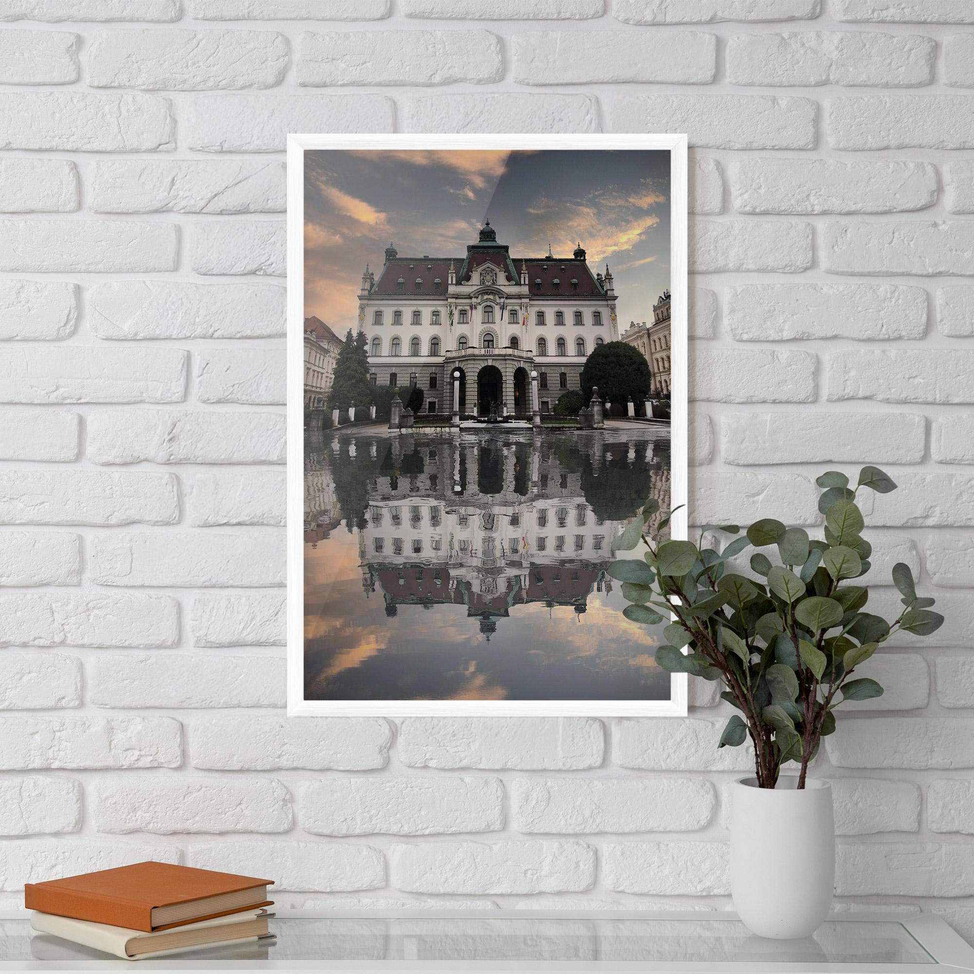 Poster Înrămat University Of Ljubliana mockup 5