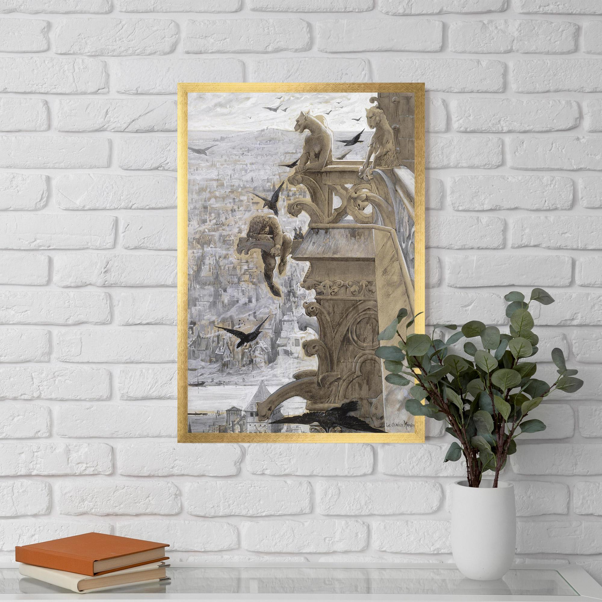 Poster Înrămat Notre Dame mockup 5