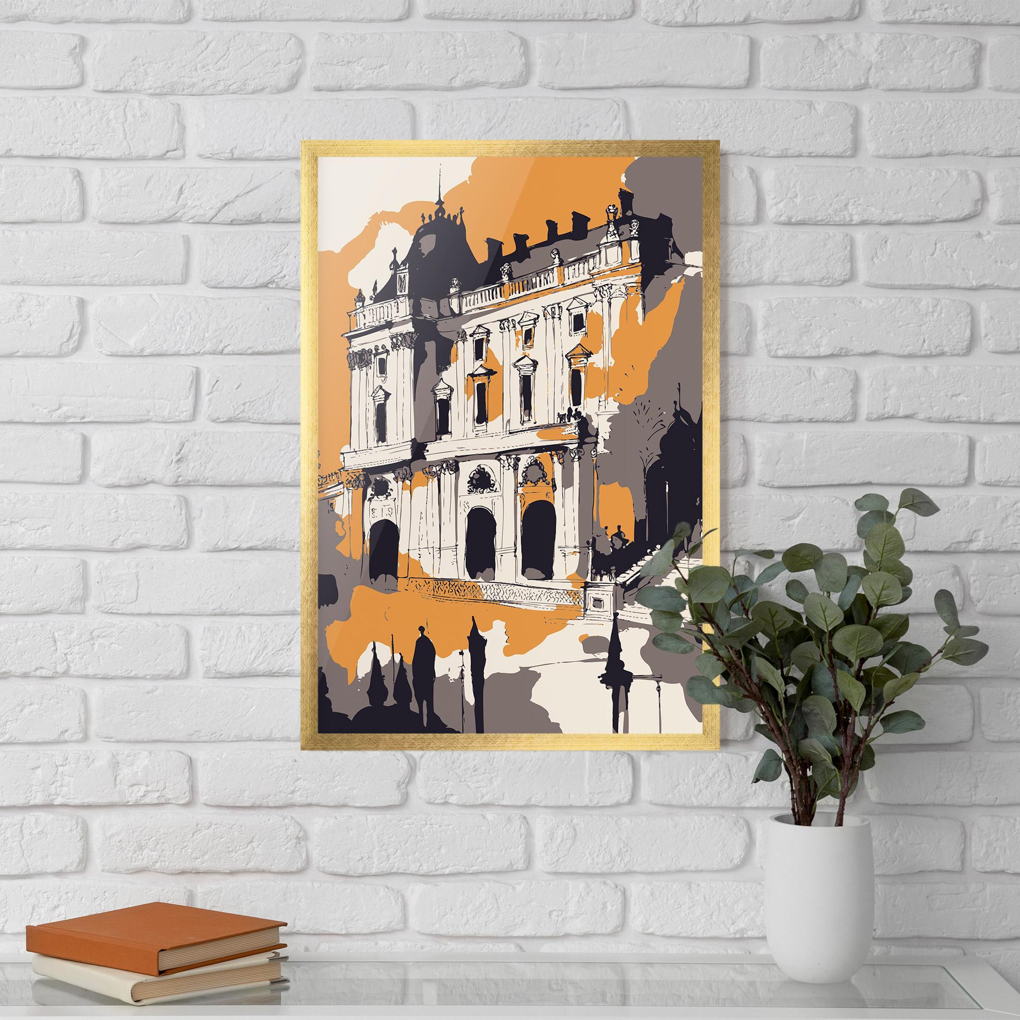 Poster Înrămat Palace Of Versailles mockup 5