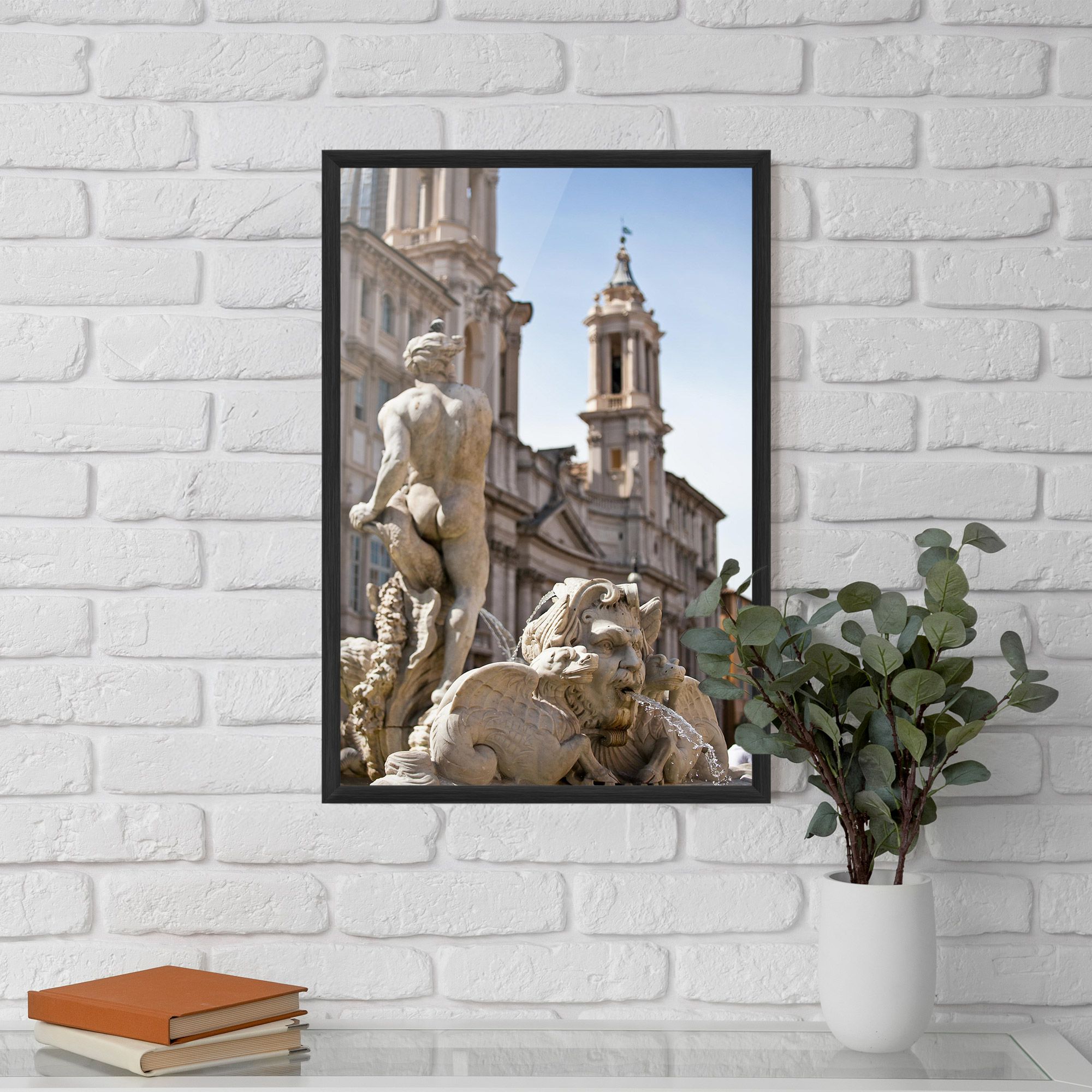 Baroque Statue Italy mockup 5