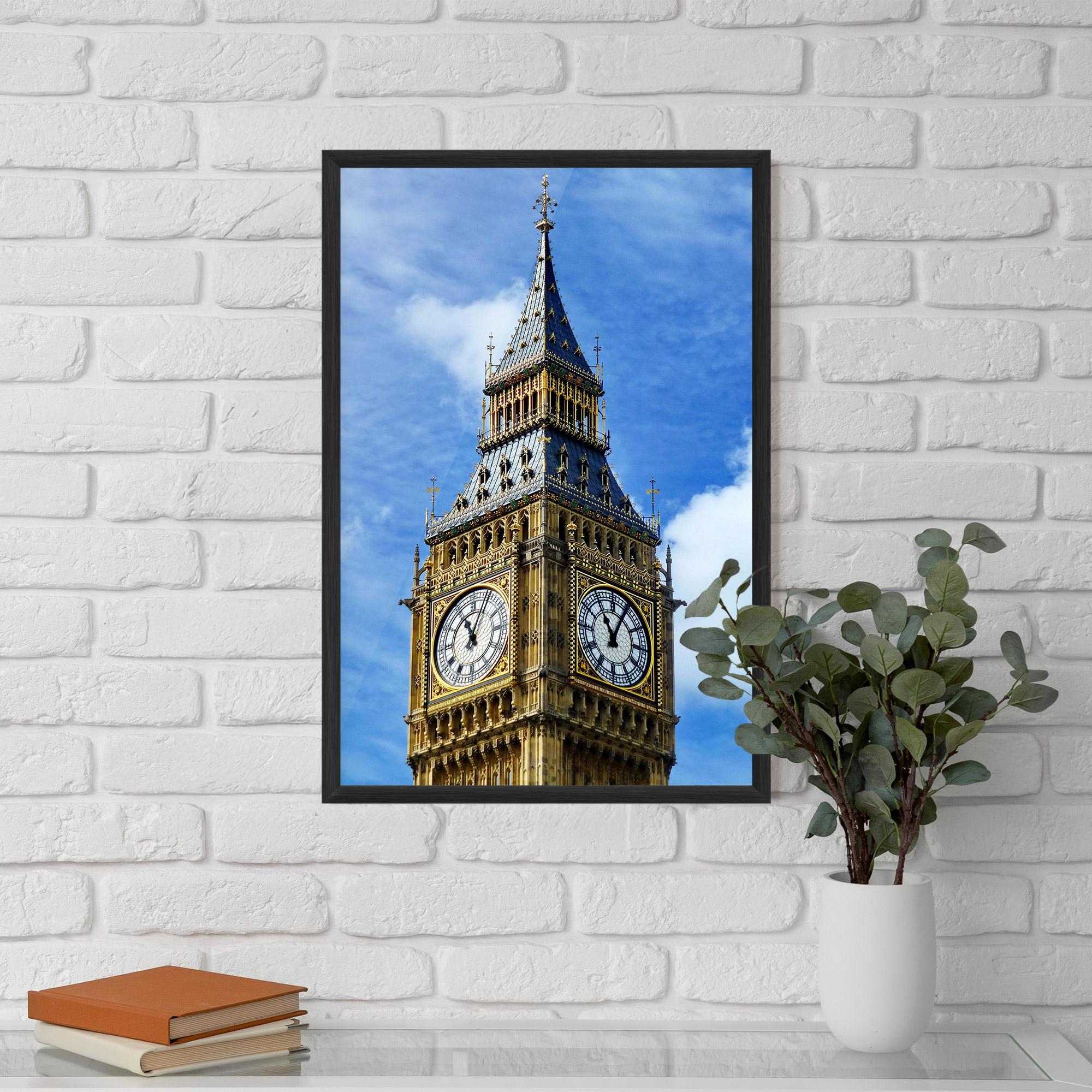 Poster Înrămat Big Ben mockup 5