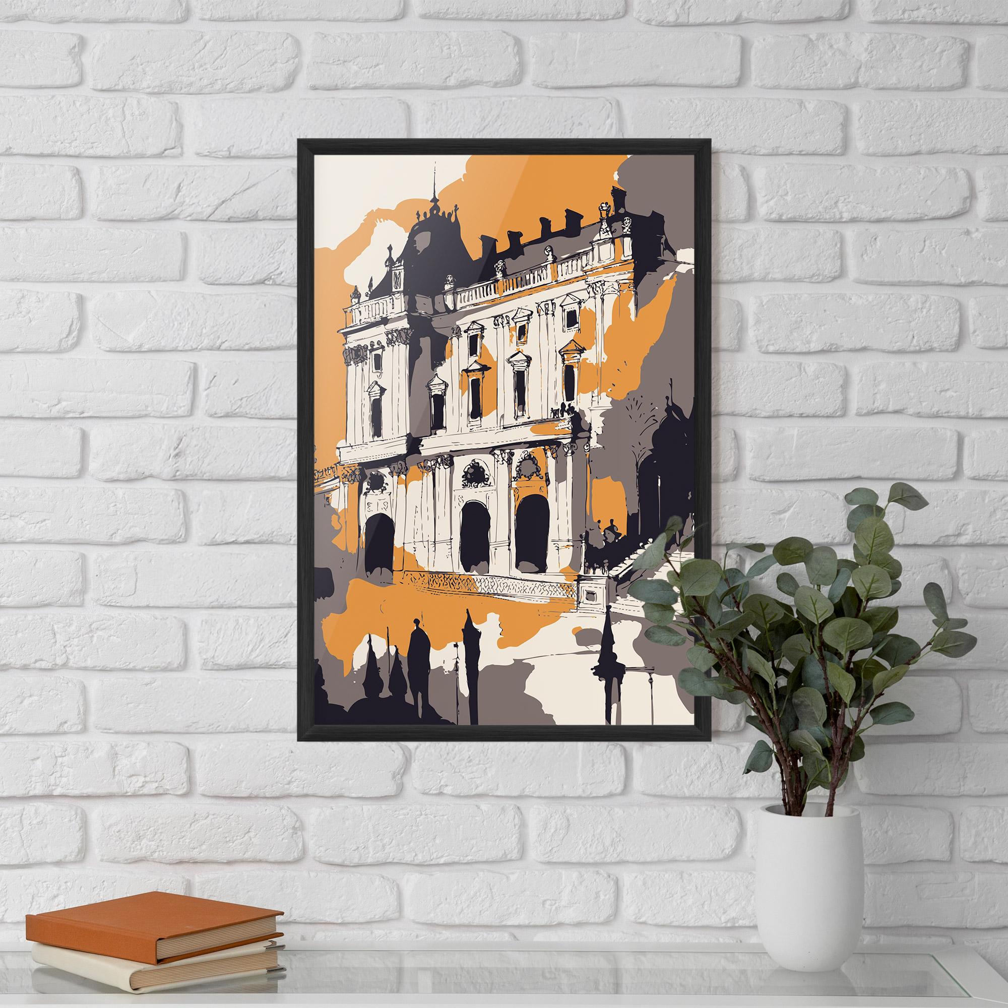Poster Înrămat Palace Of Versailles mockup 5
