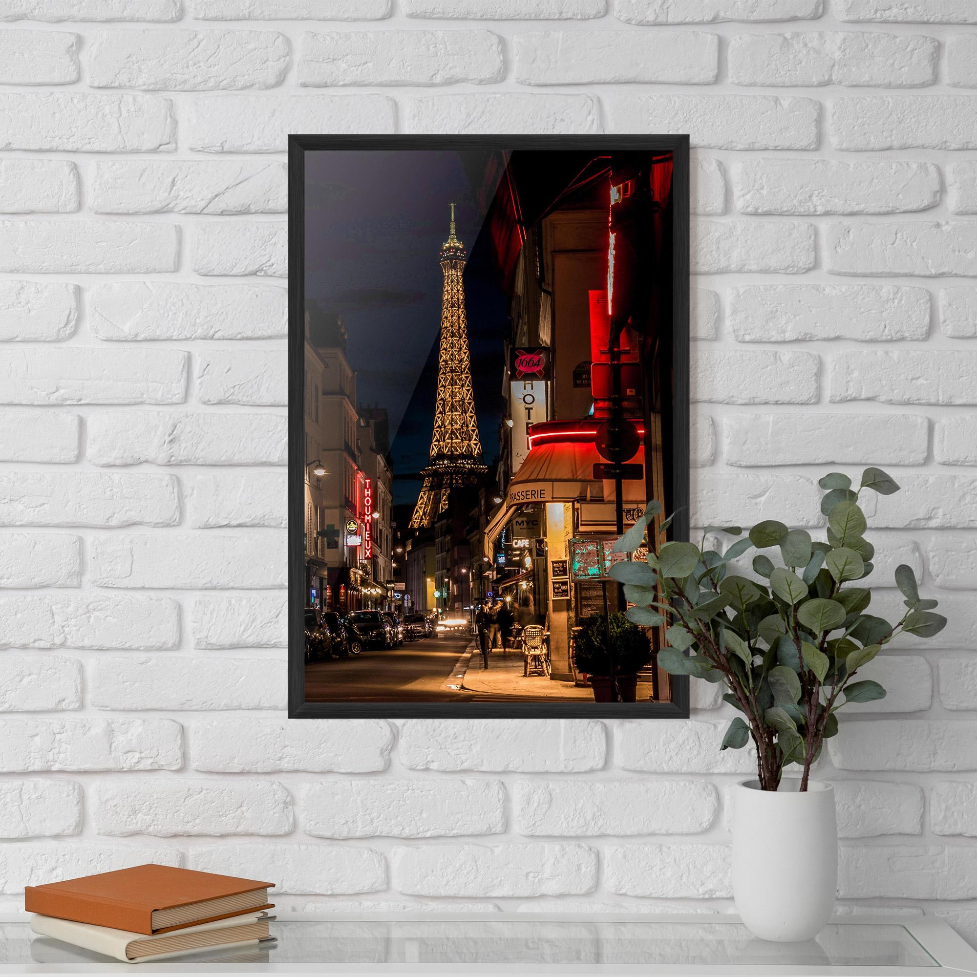 Poster Înrămat Paris Walk mockup 5