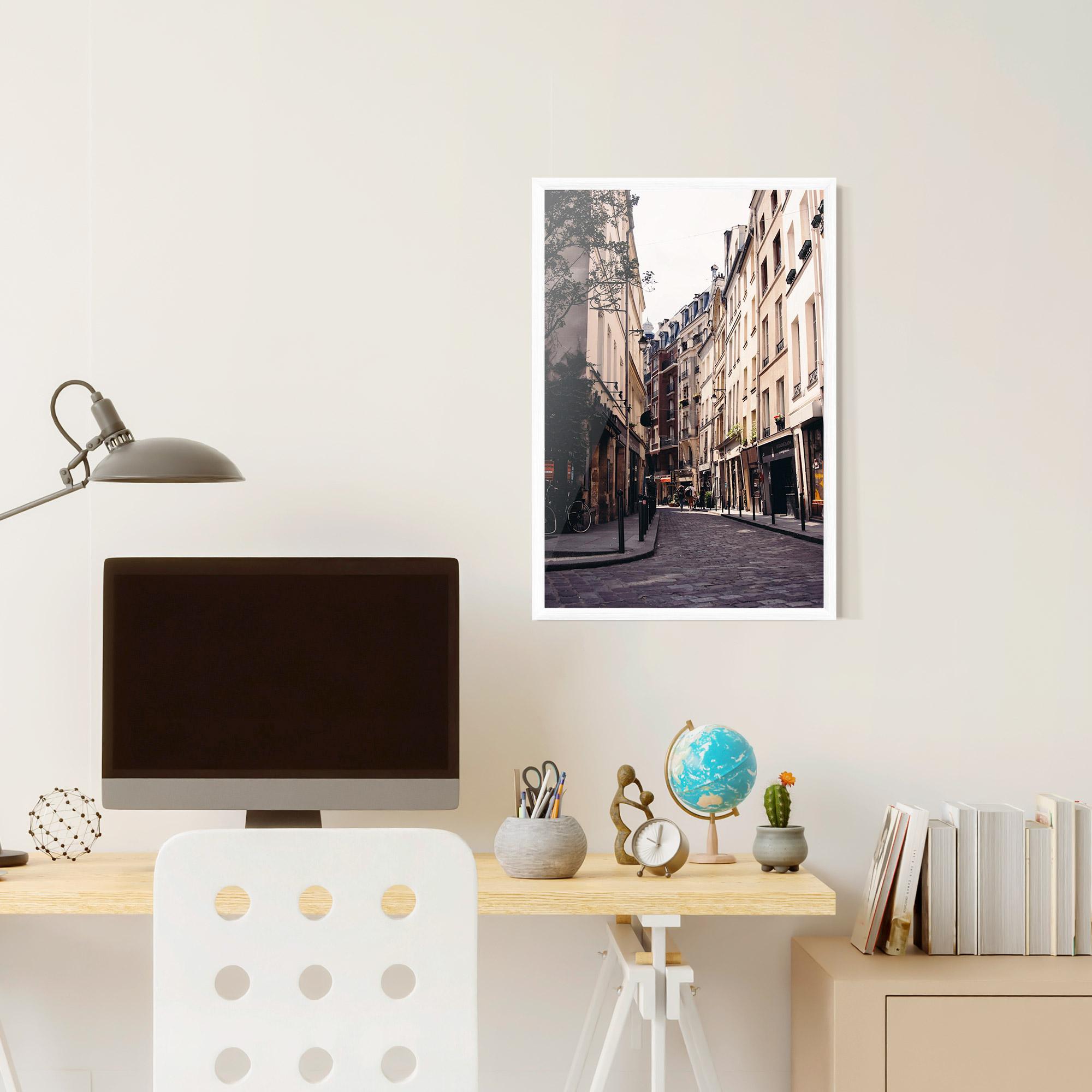 Poster Înrămat Paris Street mockup 6