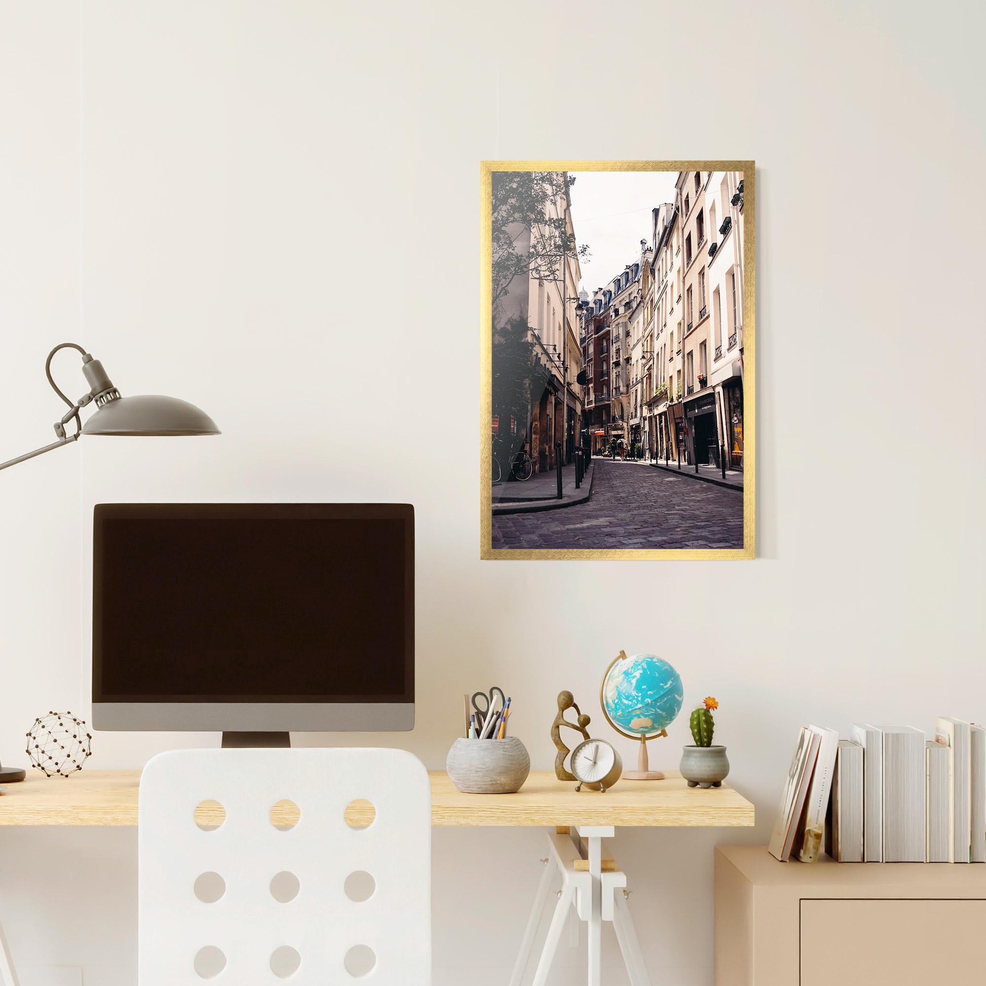 Poster Înrămat Paris Street mockup 6
