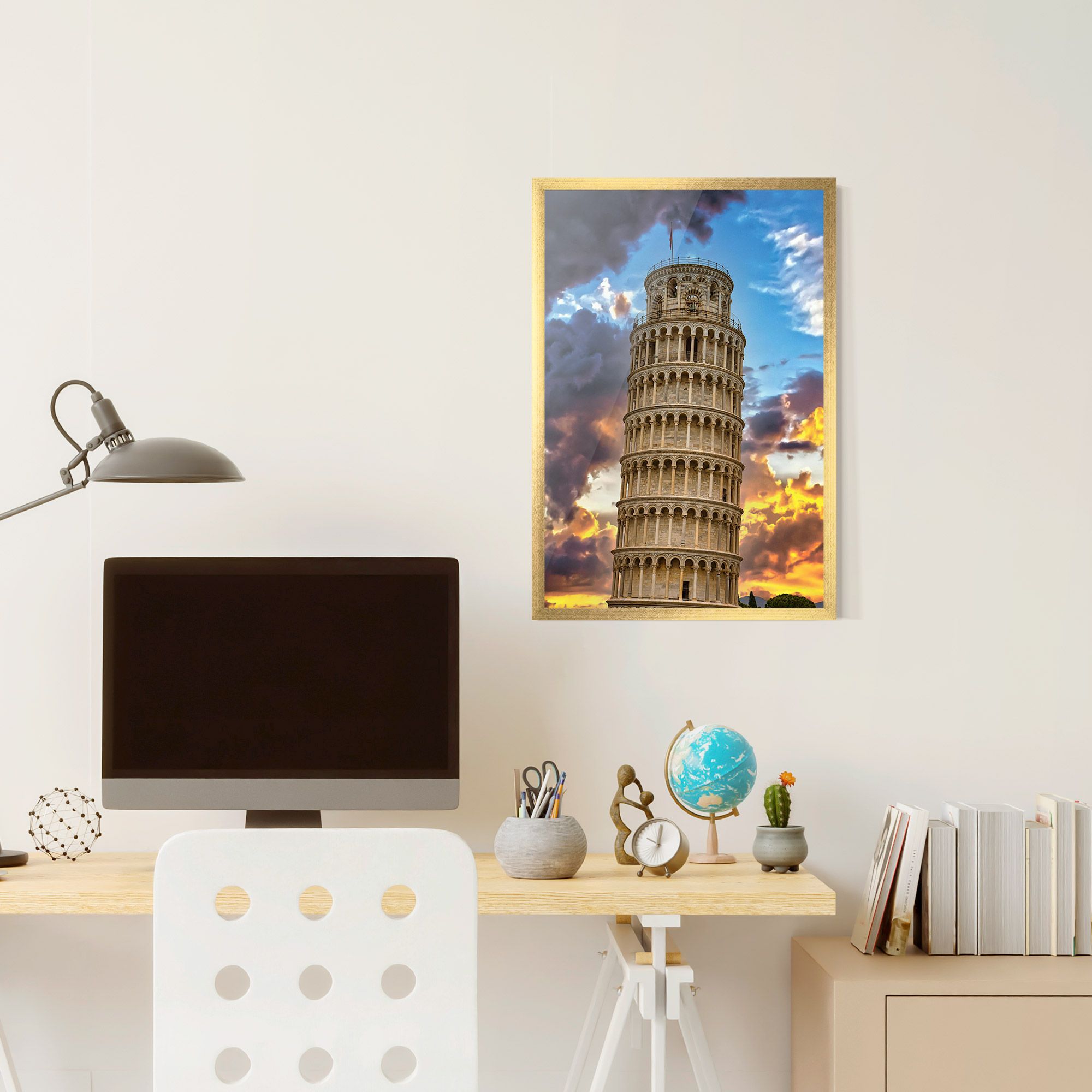 Tower Of Pisa Sunset mockup 6