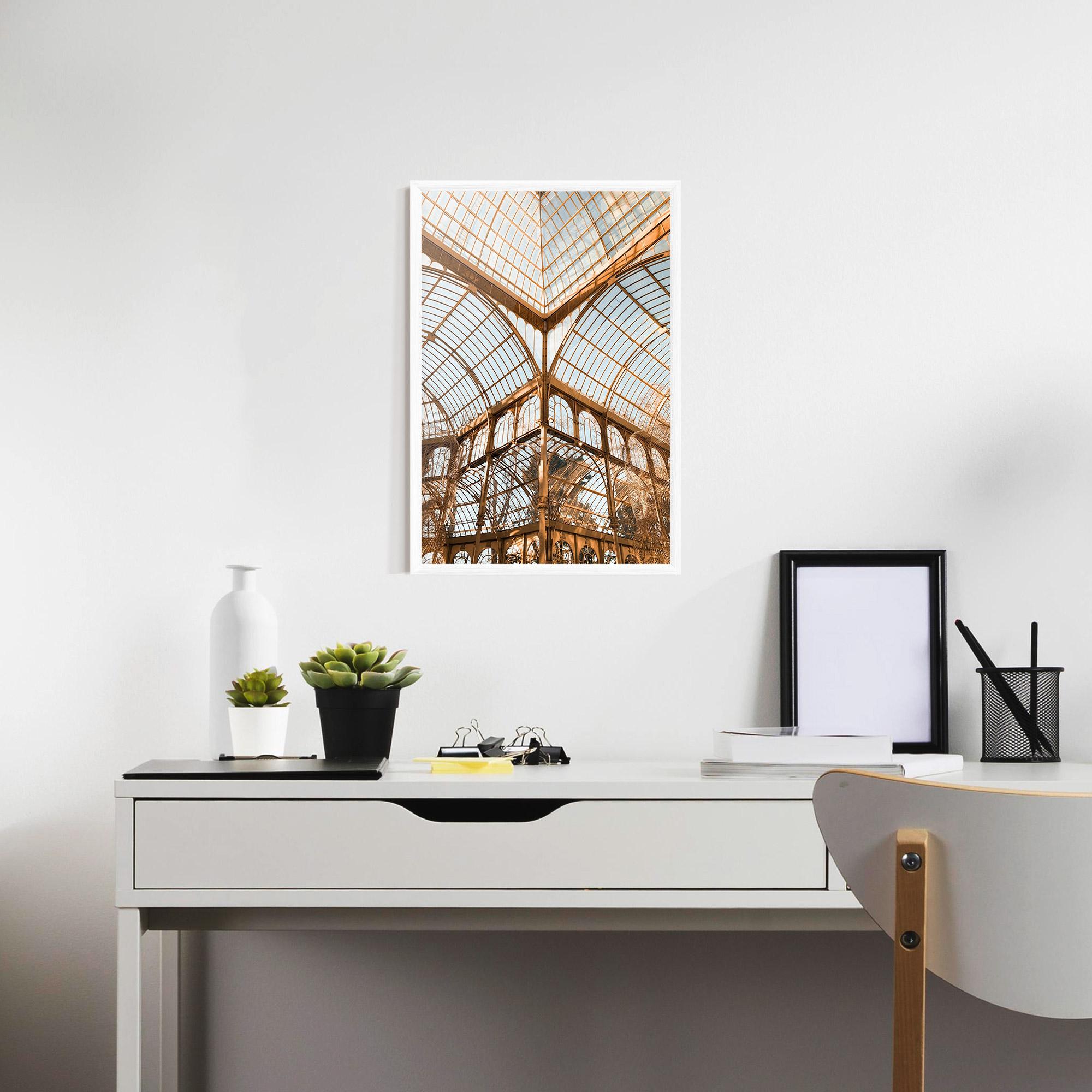 Poster Înrămat Crystal Palace mockup 7