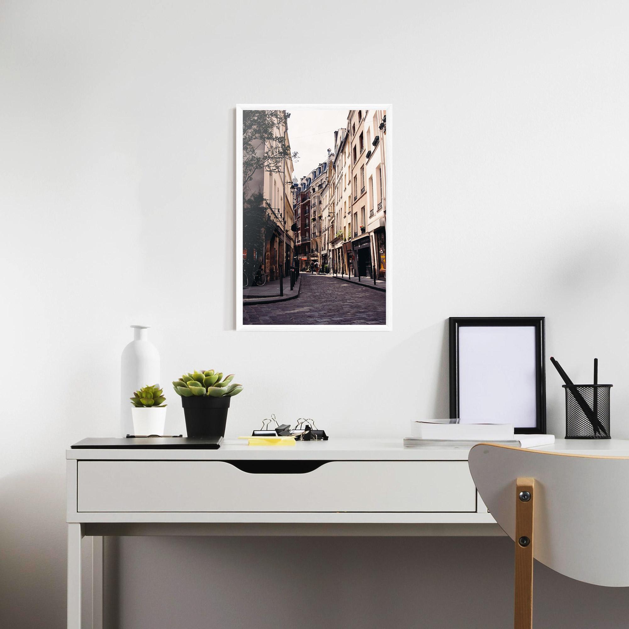 Poster Înrămat Paris Street mockup 7