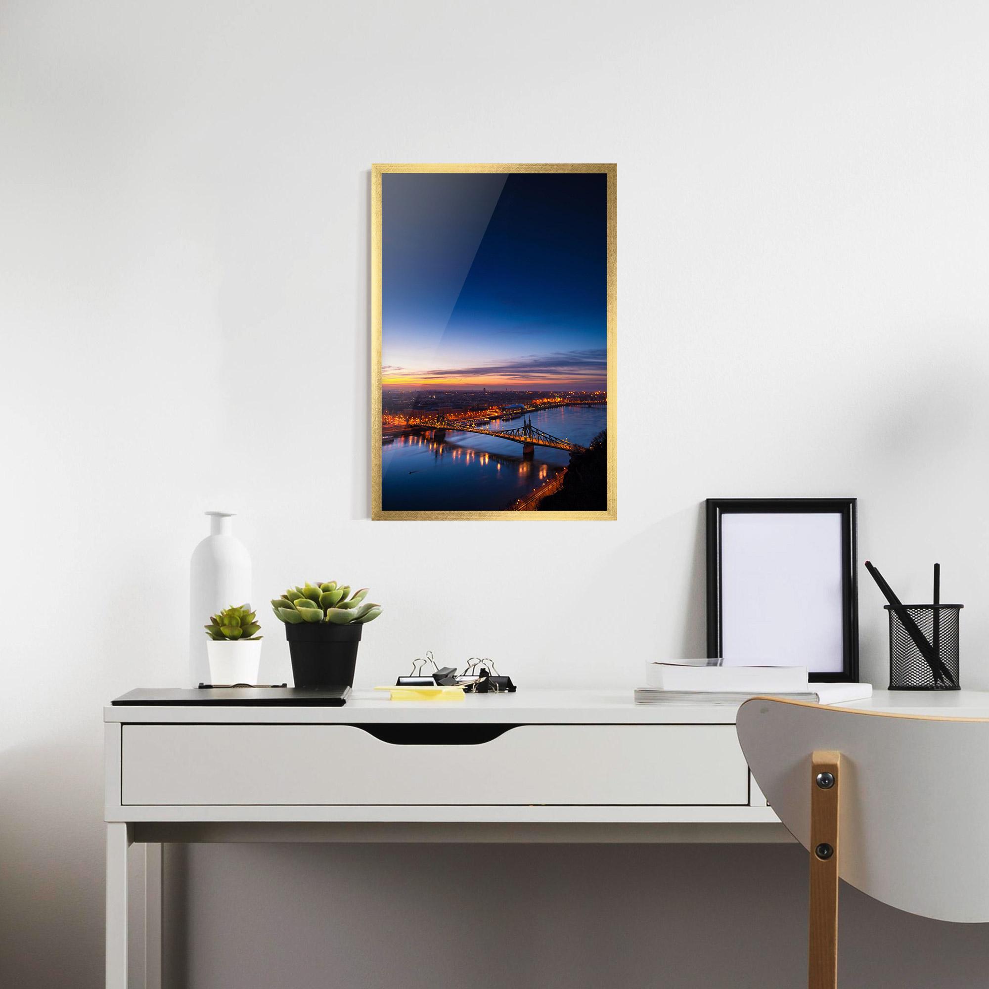Poster Înrămat Budapest Sunset mockup 7