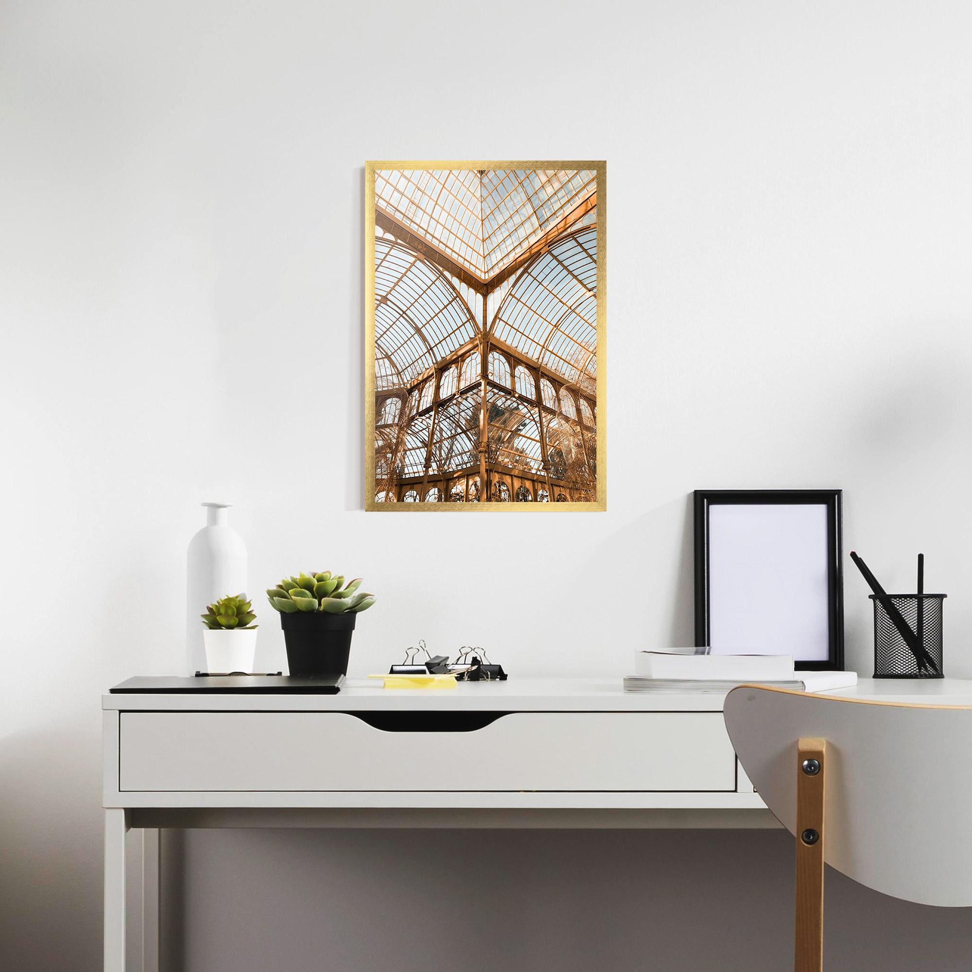 Poster Înrămat Crystal Palace mockup 7