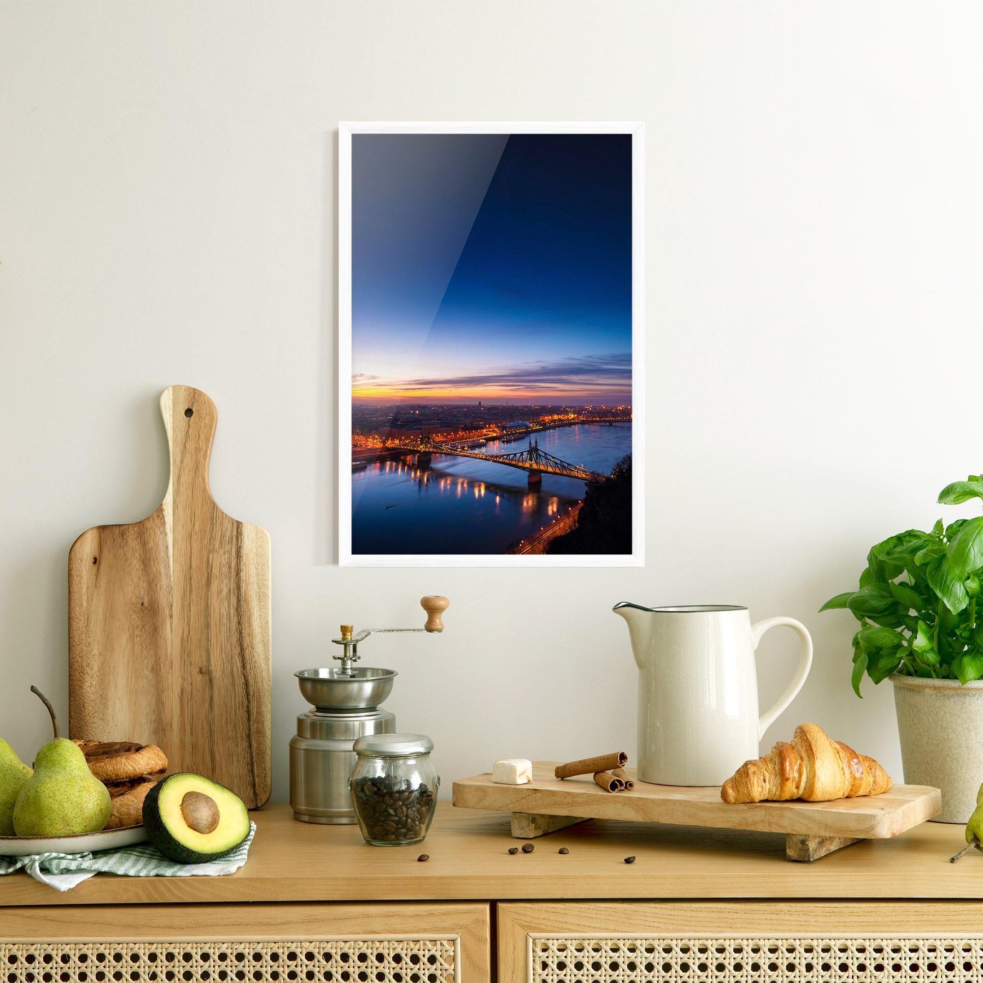 Poster Înrămat Budapest Sunset mockup 8