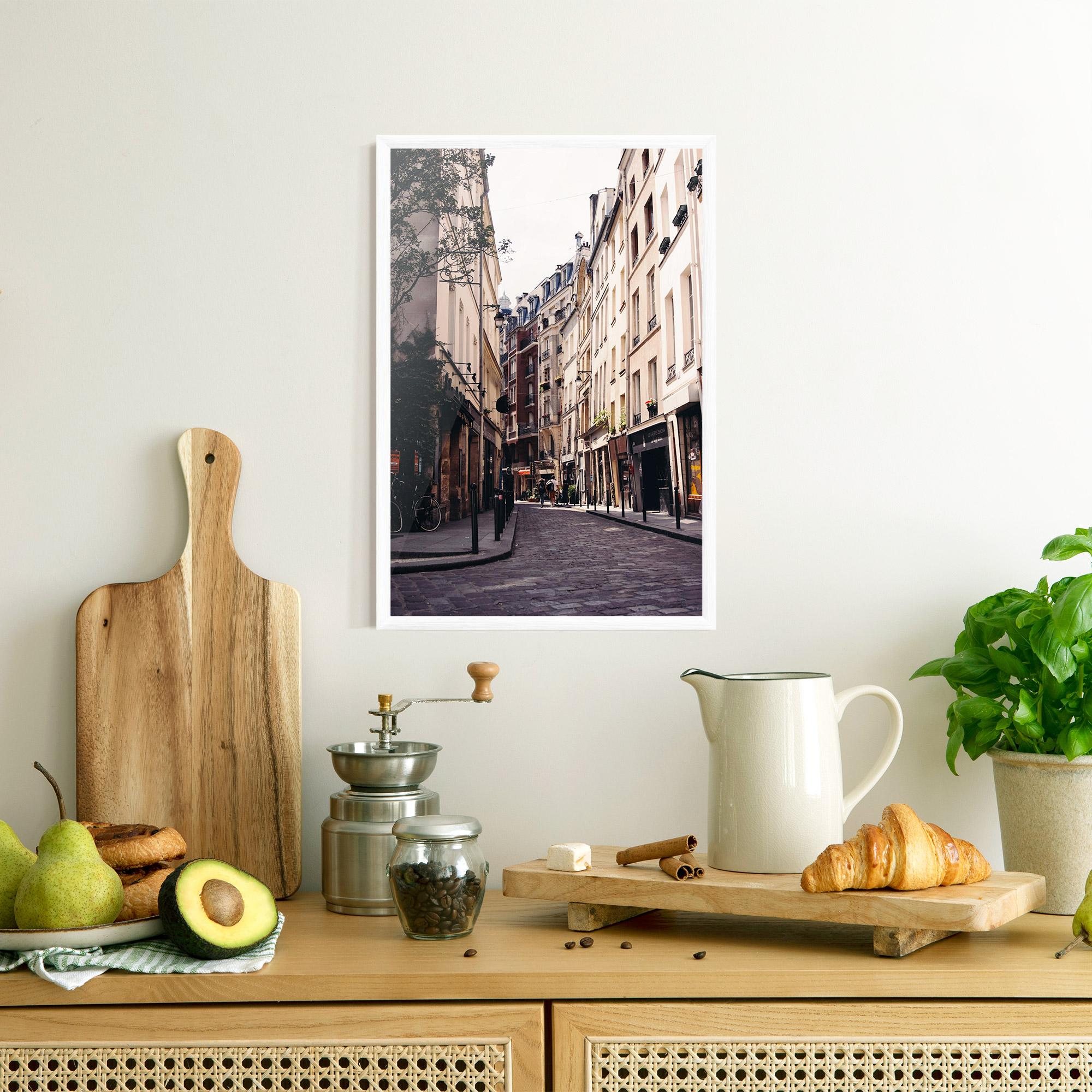 Poster Înrămat Paris Street mockup 8