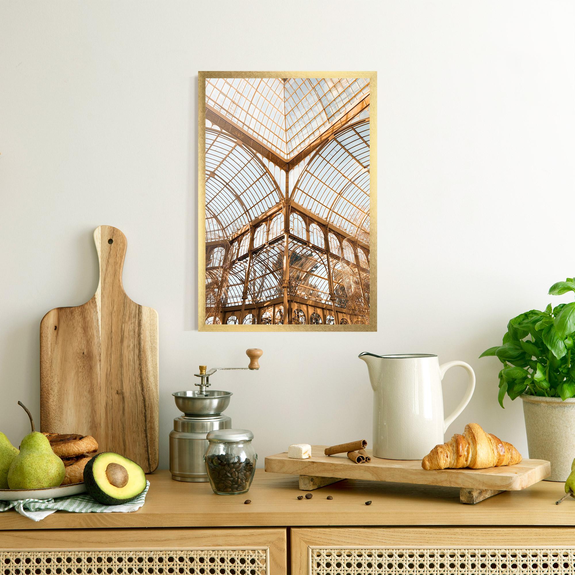 Poster Înrămat Crystal Palace mockup 8