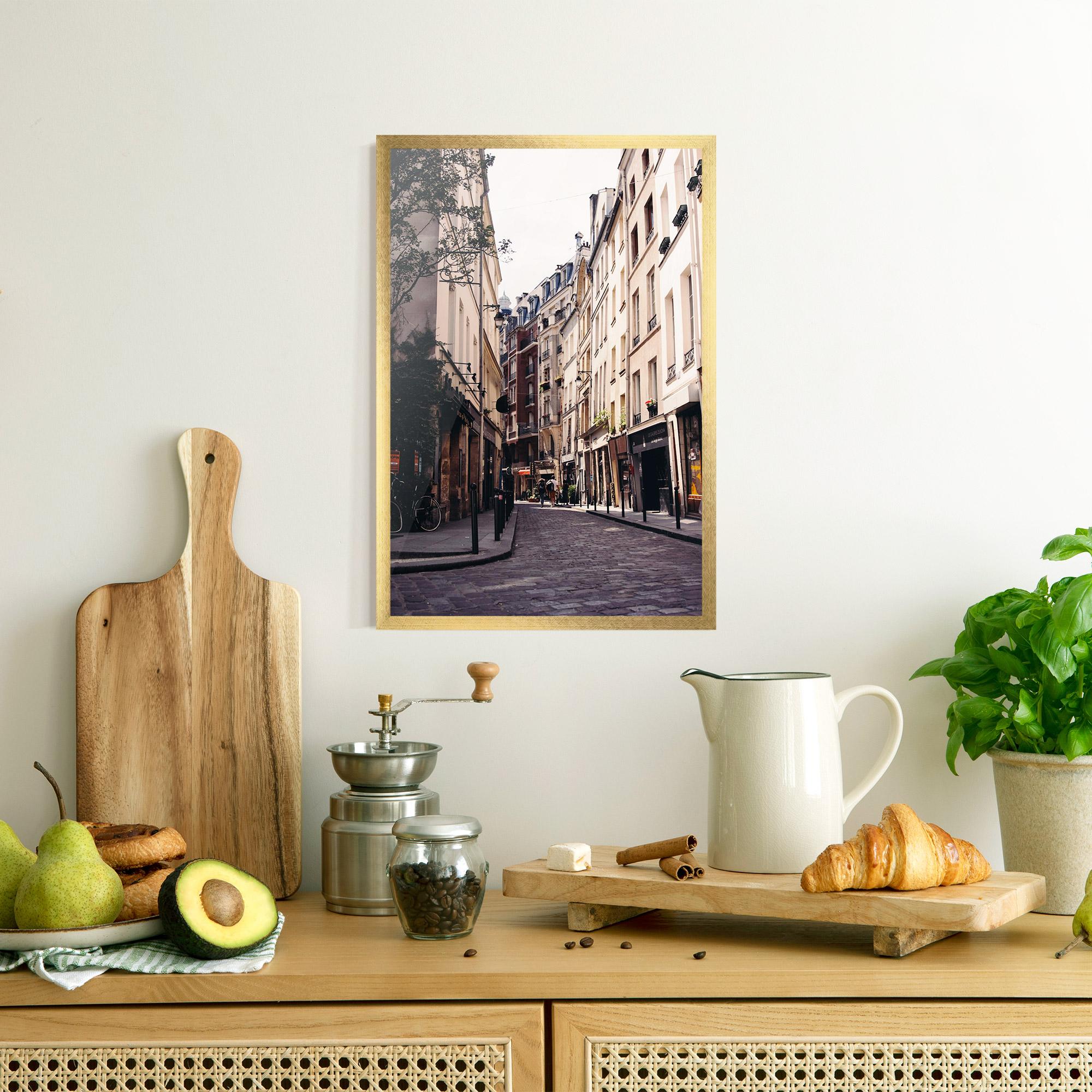 Poster Înrămat Paris Street mockup 8