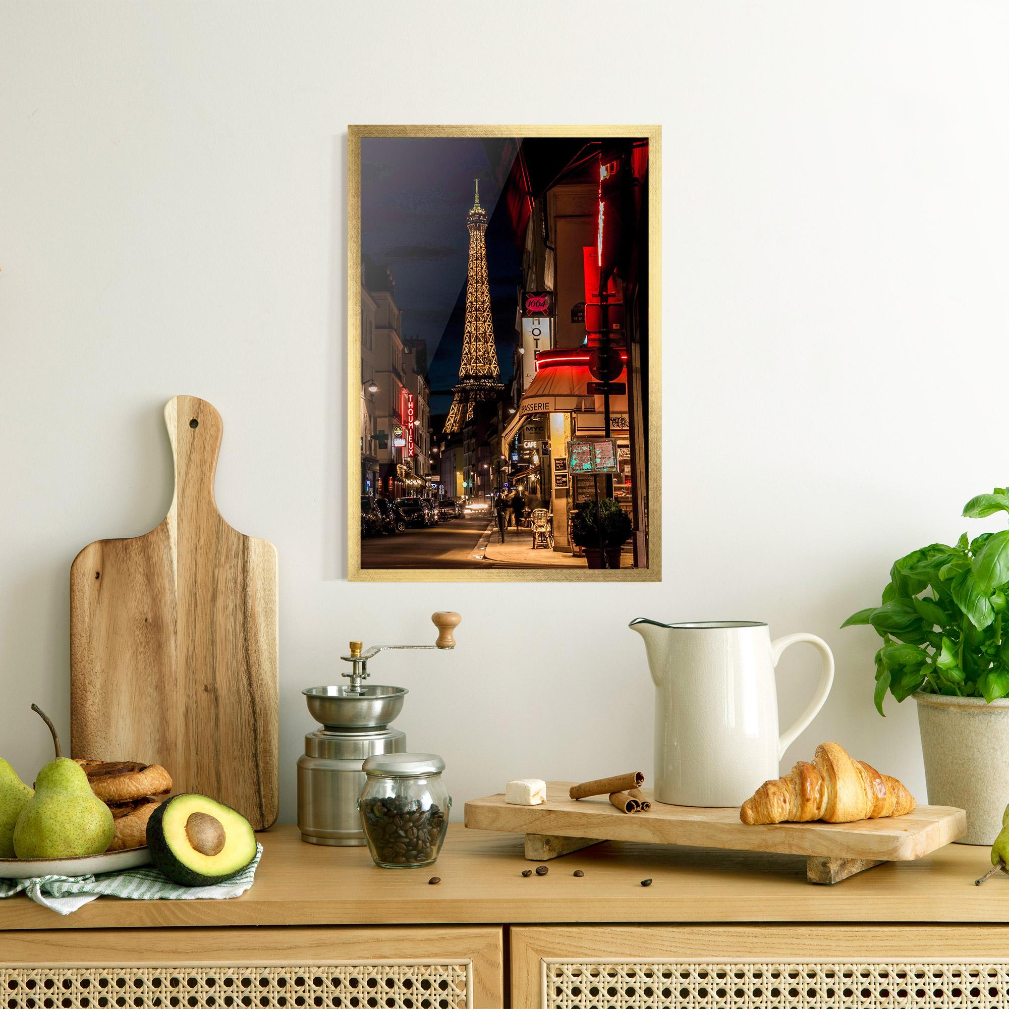 Poster Înrămat Paris Walk mockup 8