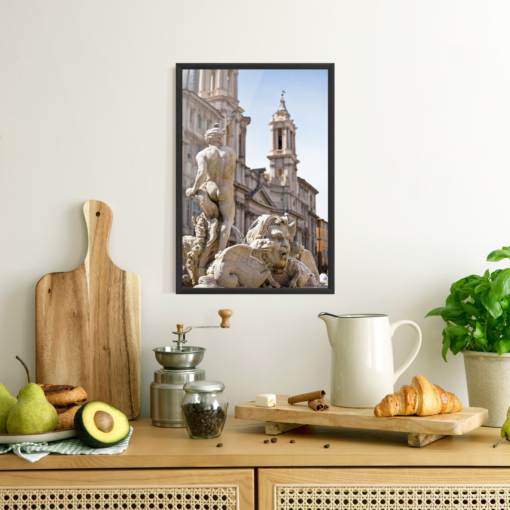 Baroque Statue Italy mockup 8