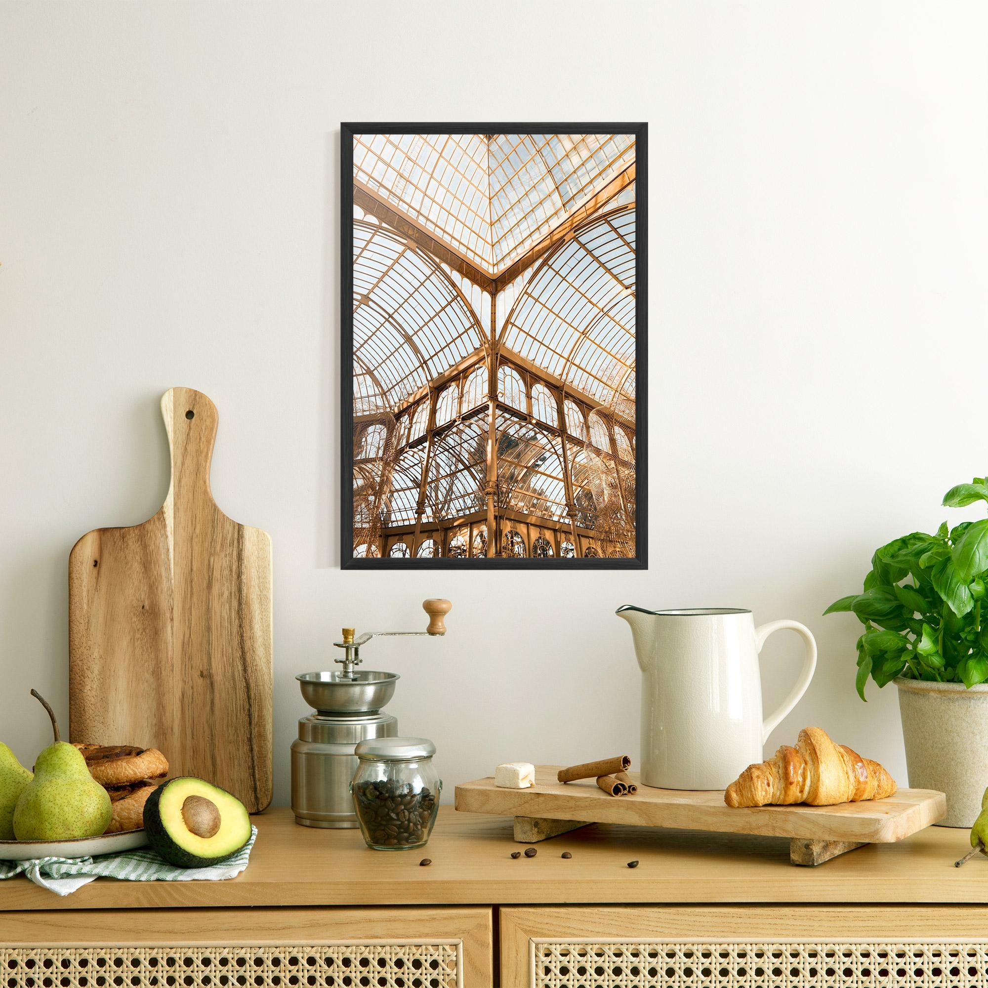 Poster Înrămat Crystal Palace mockup 8