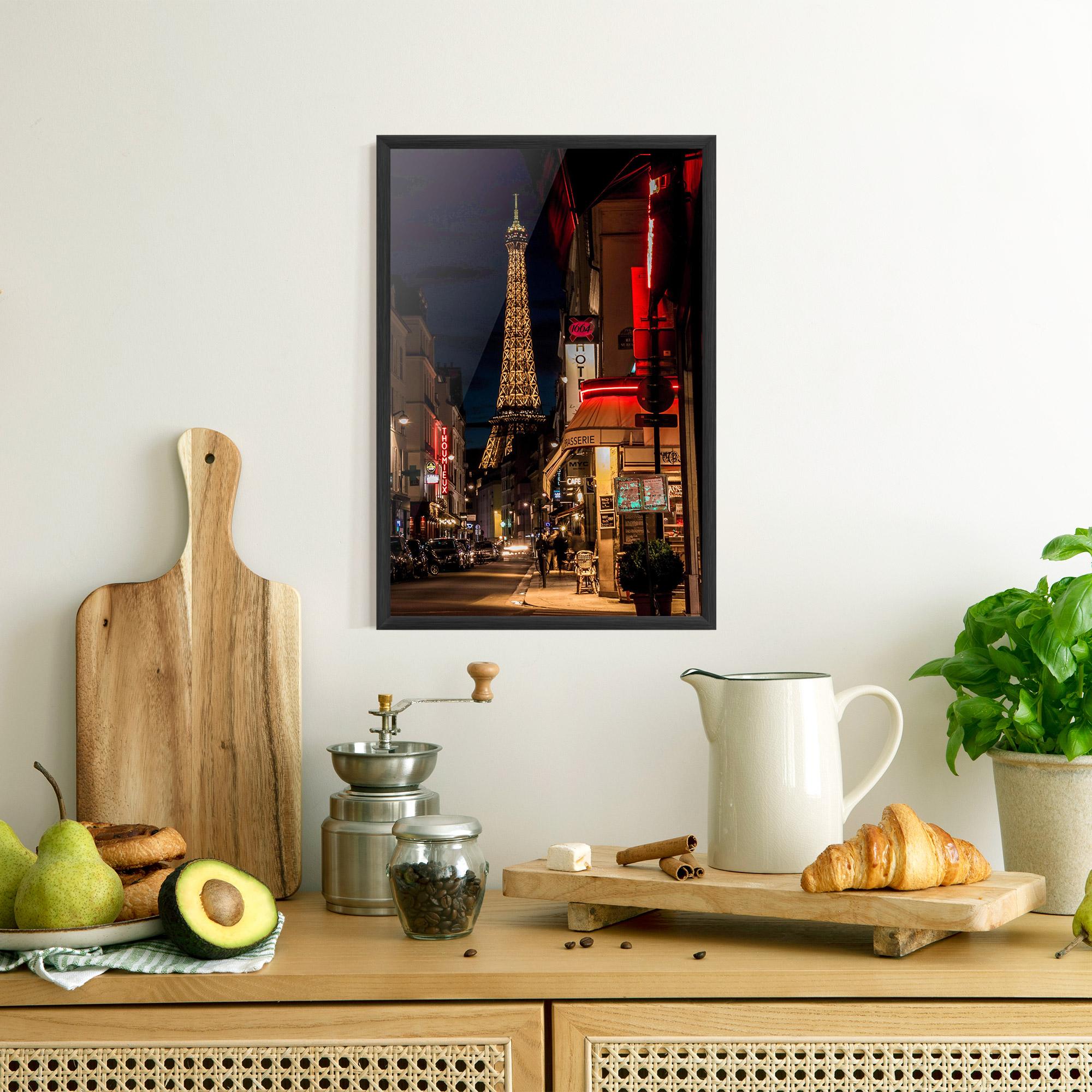 Poster Înrămat Paris Walk mockup 8