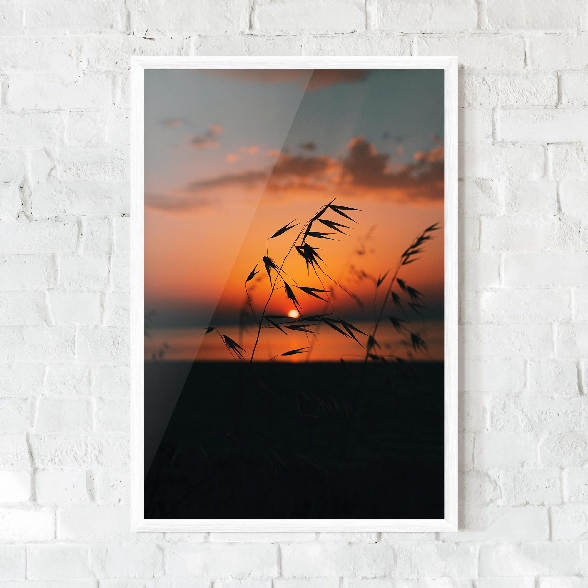 Small Leaves Sunset mockup 0
