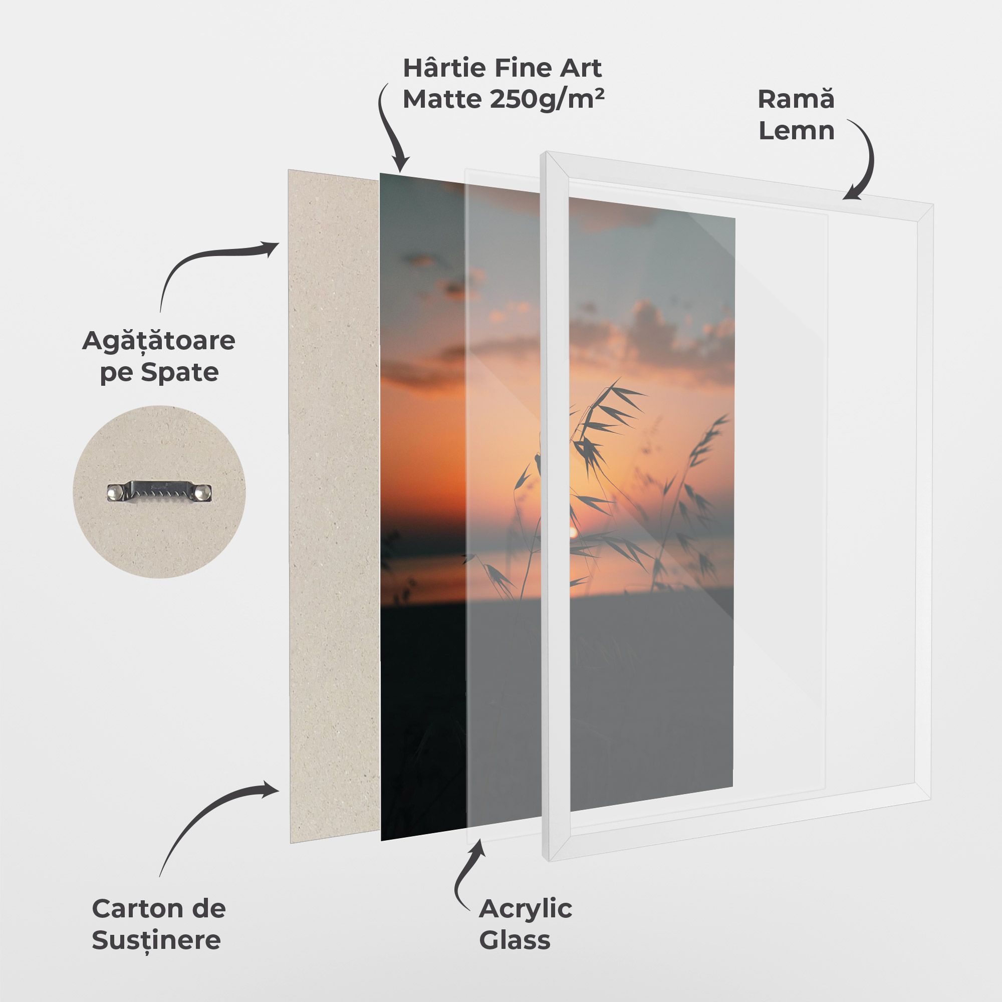 Small Leaves Sunset mockup 1