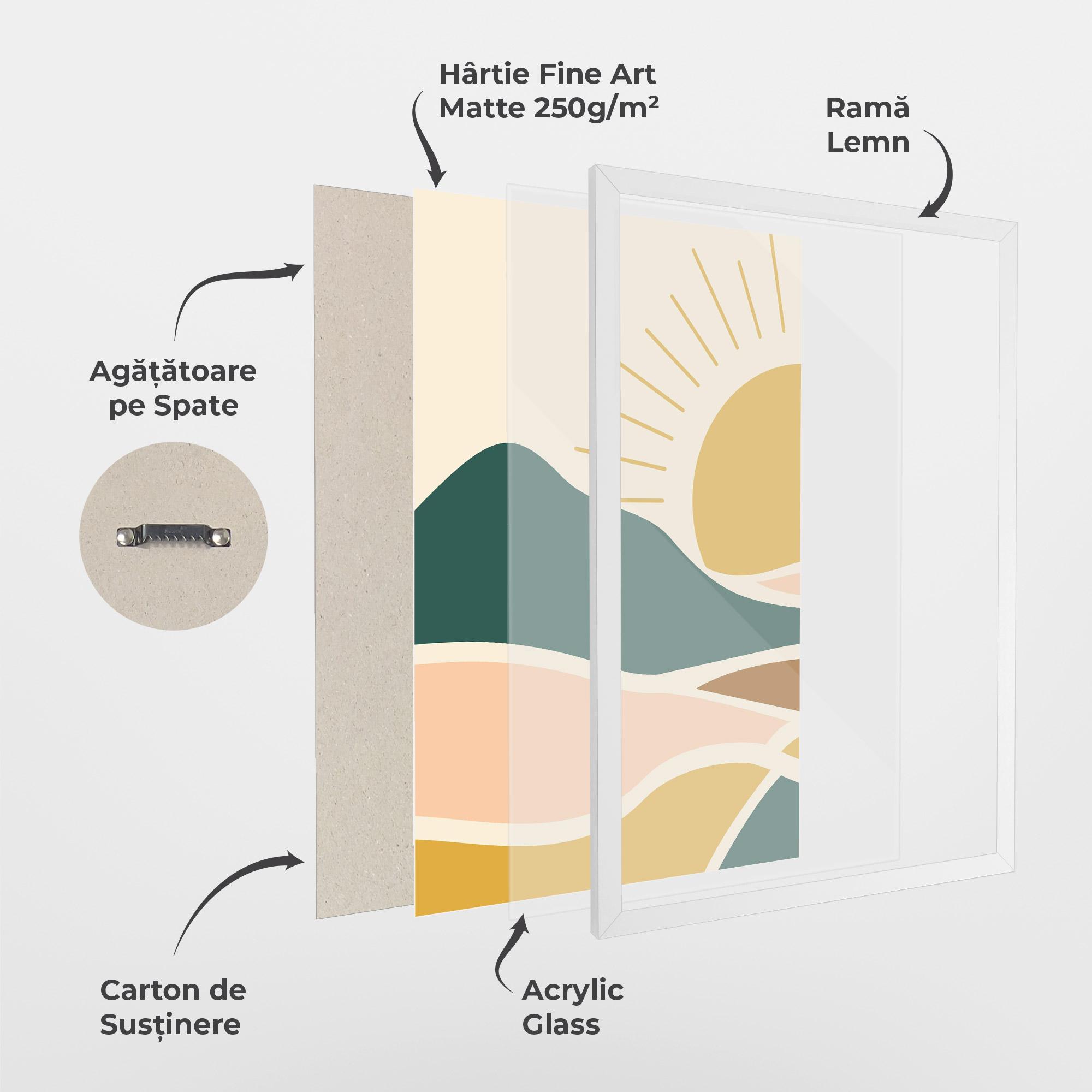 Poster Înrămat Sunset Connection 01 mockup 1